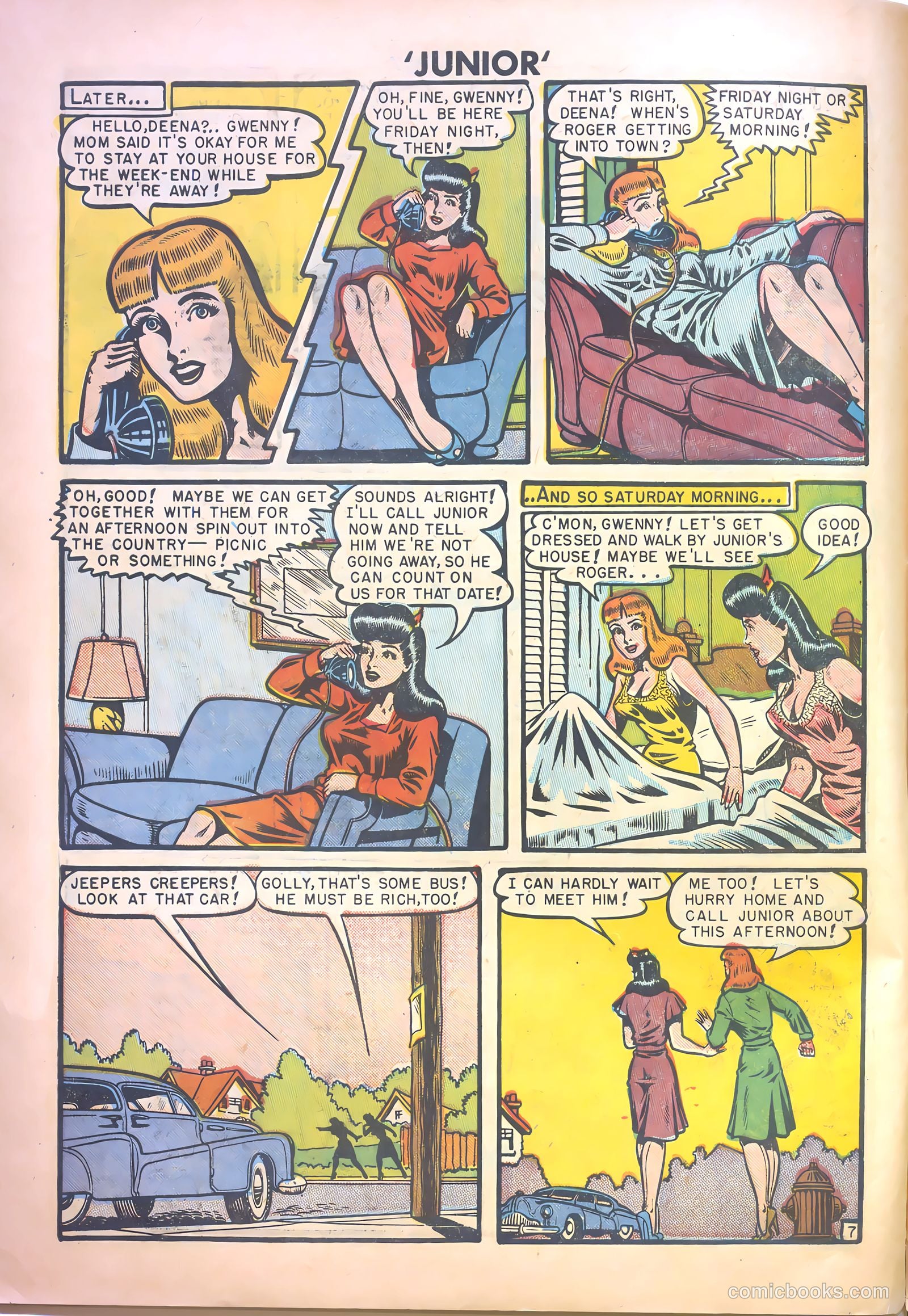 Junior [Junior Comics] #15 — page 8 of 36
