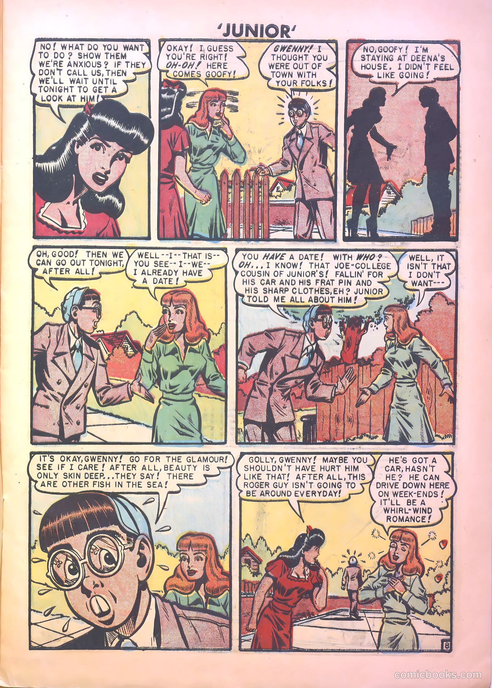 Junior [Junior Comics] #15 — page 9 of 36