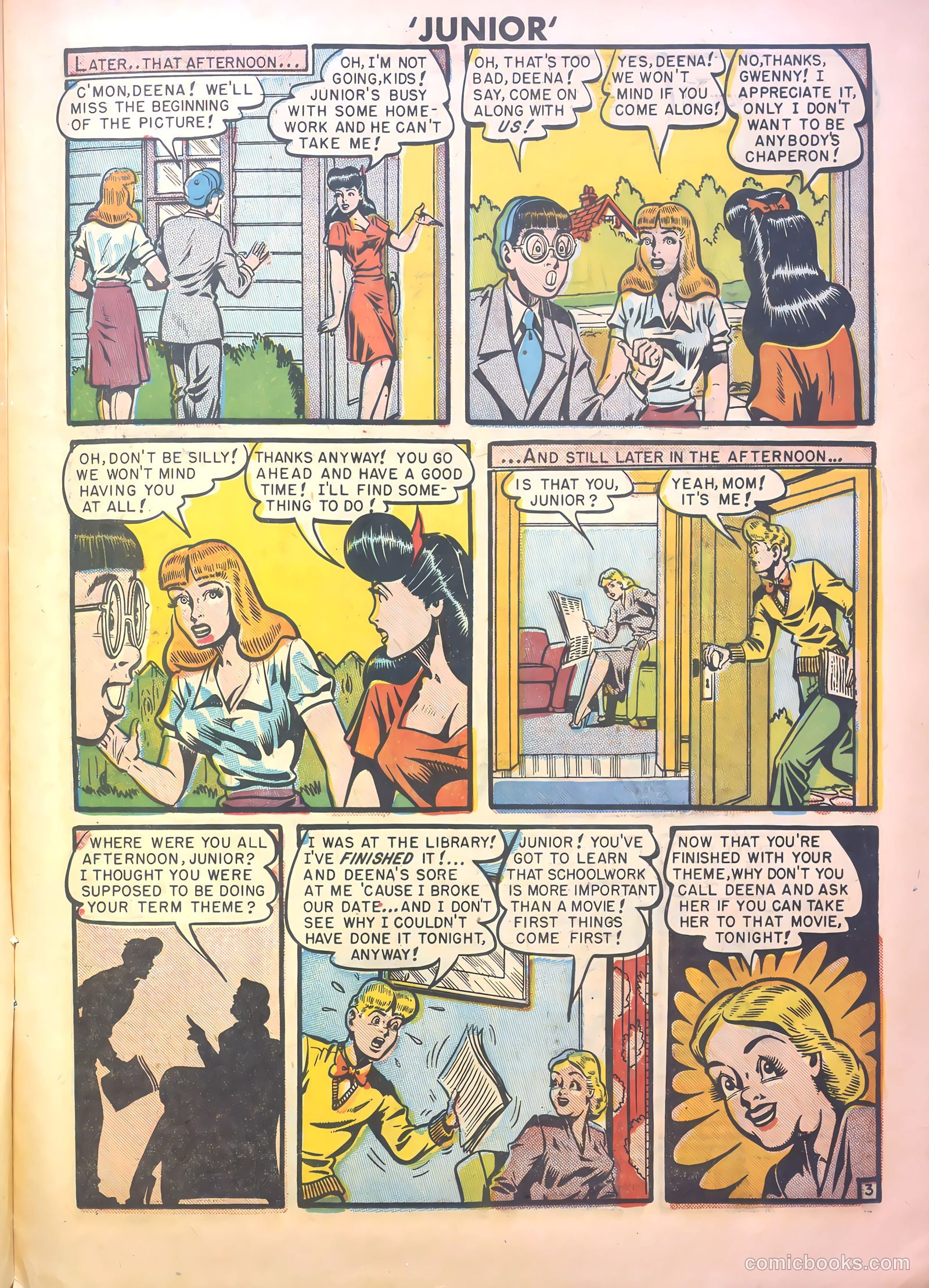 Junior [Junior Comics] #15 — page 13 of 36