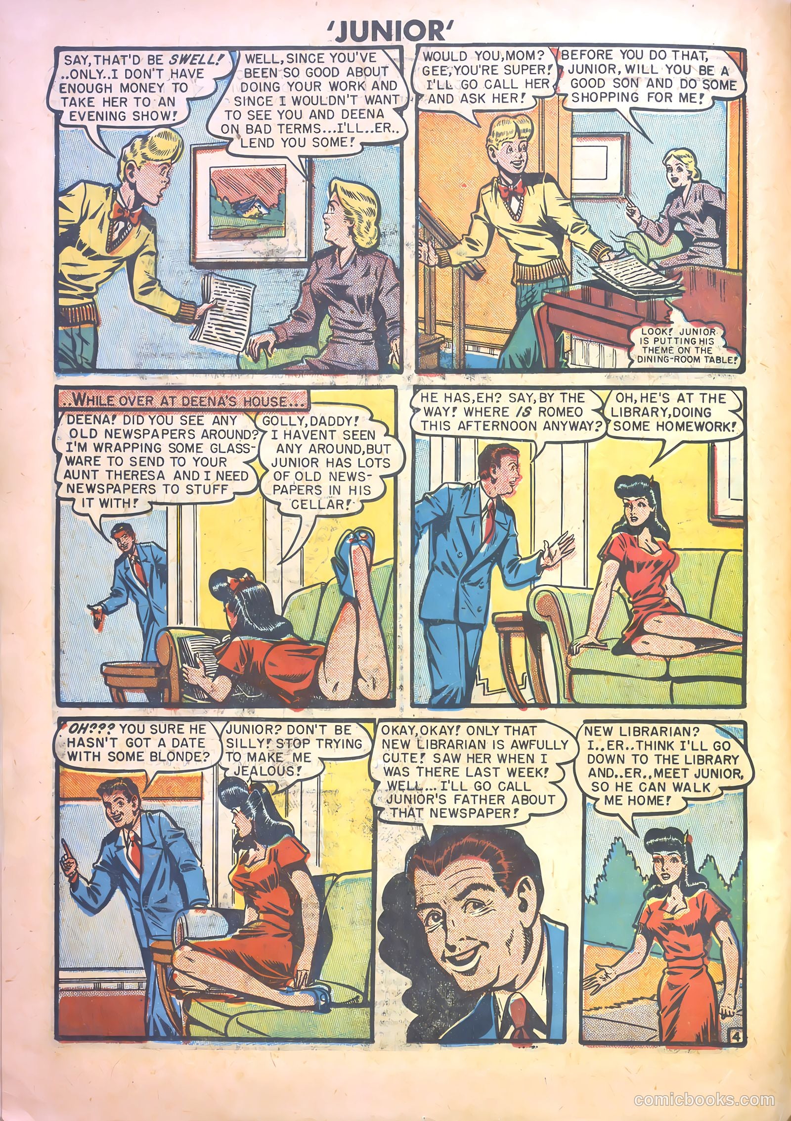 Junior [Junior Comics] #15 — page 14 of 36