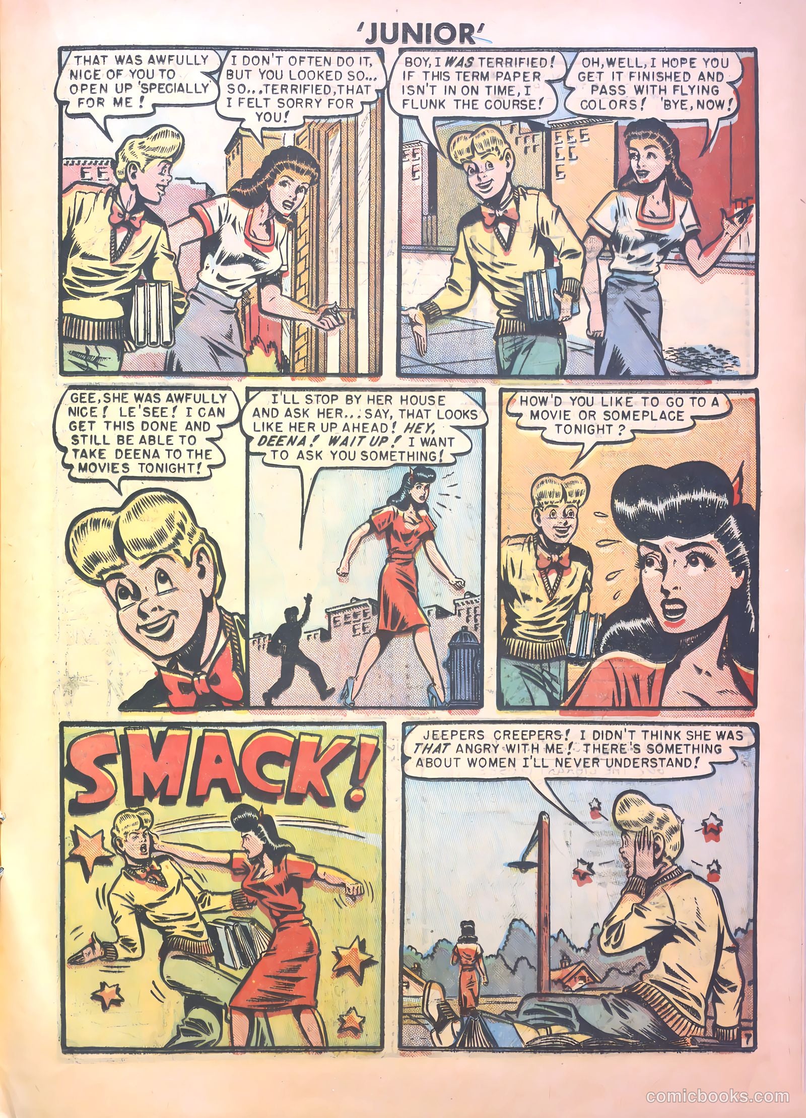 Junior [Junior Comics] #15 — page 17 of 36