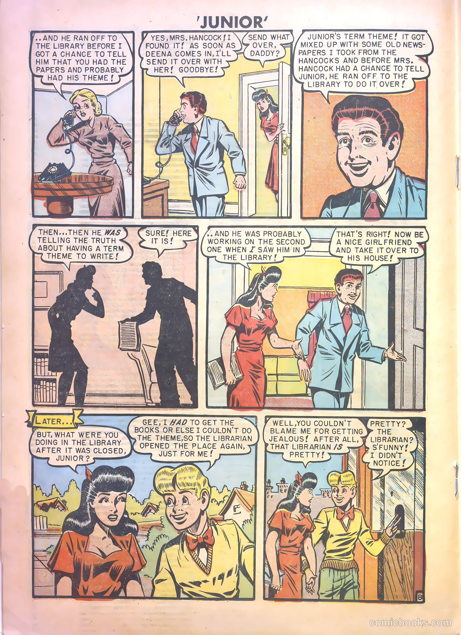 Junior [Junior Comics] #15 — page 18 of 36