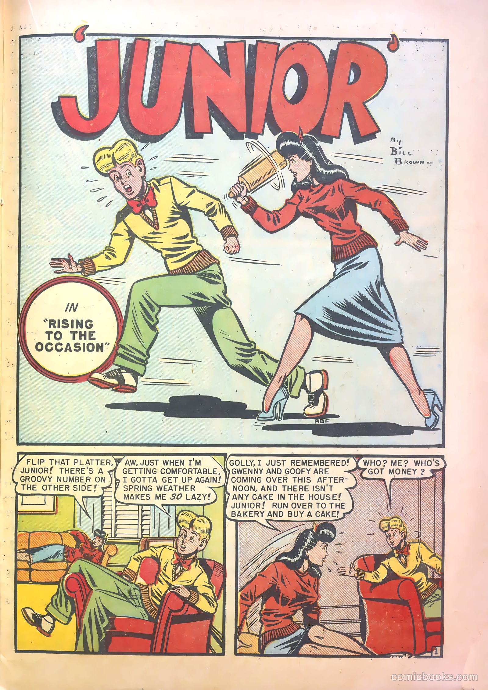 Junior [Junior Comics] #15 — page 21 of 36