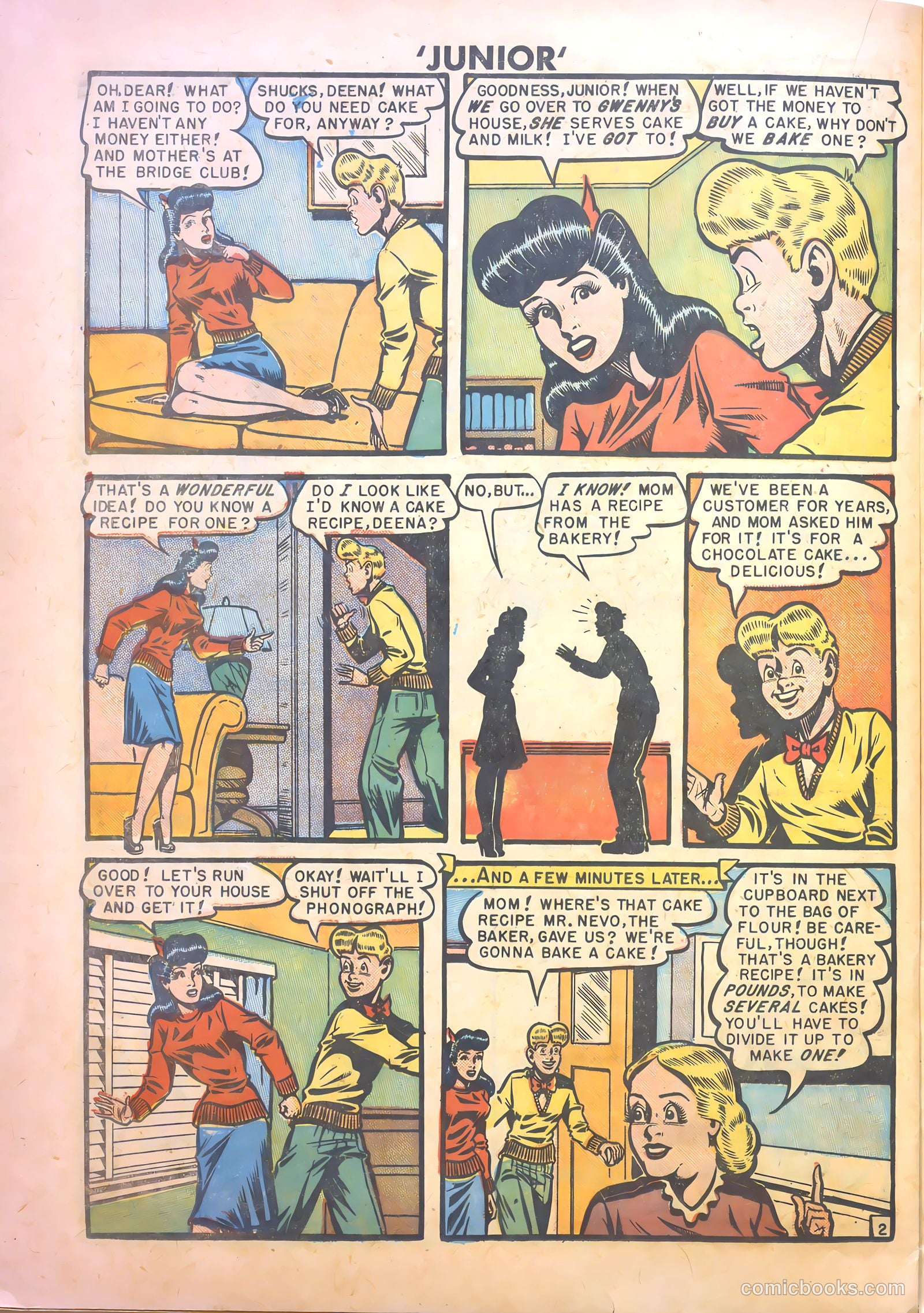 Junior [Junior Comics] #15 — page 22 of 36