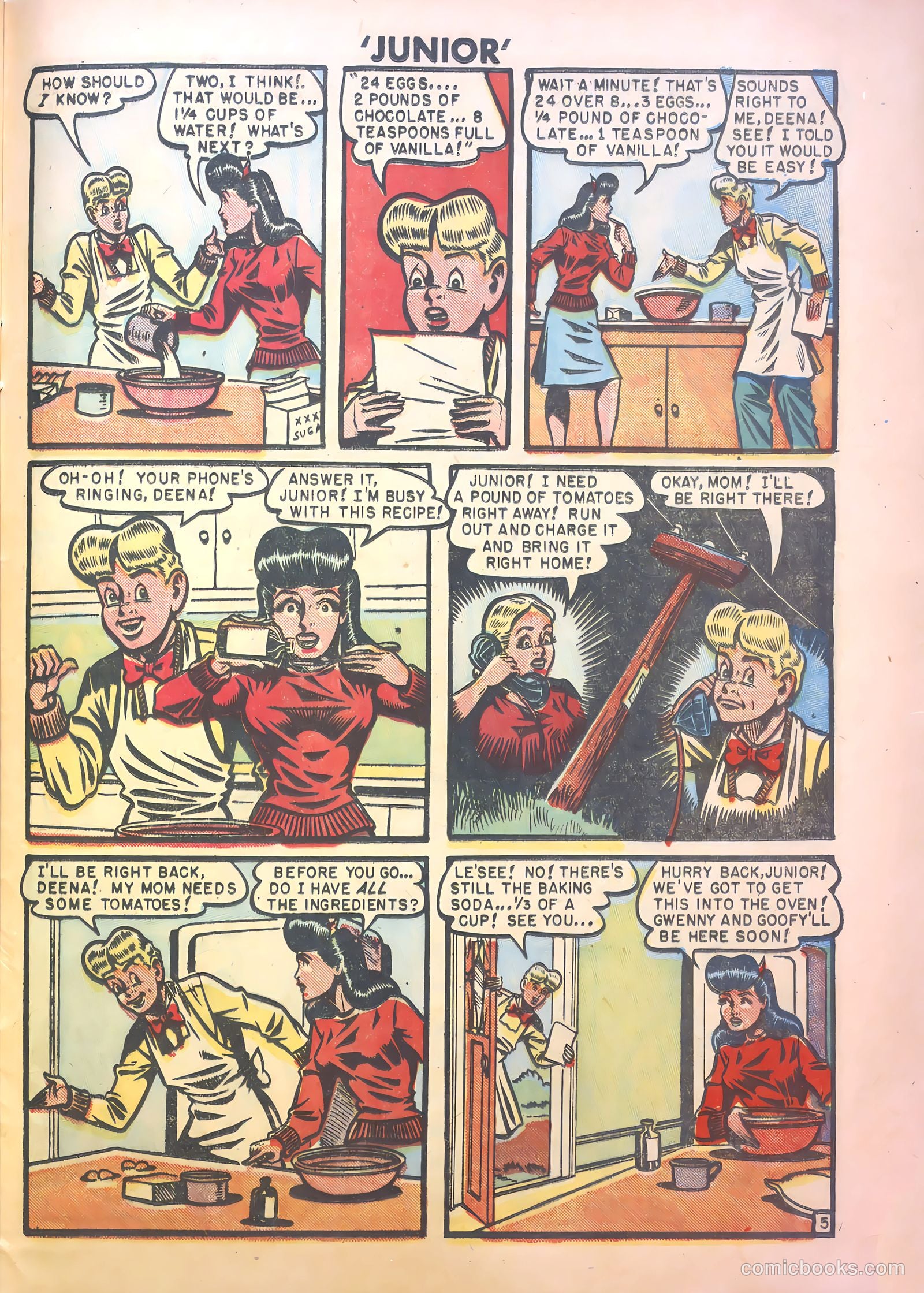 Junior [Junior Comics] #15 — page 25 of 36