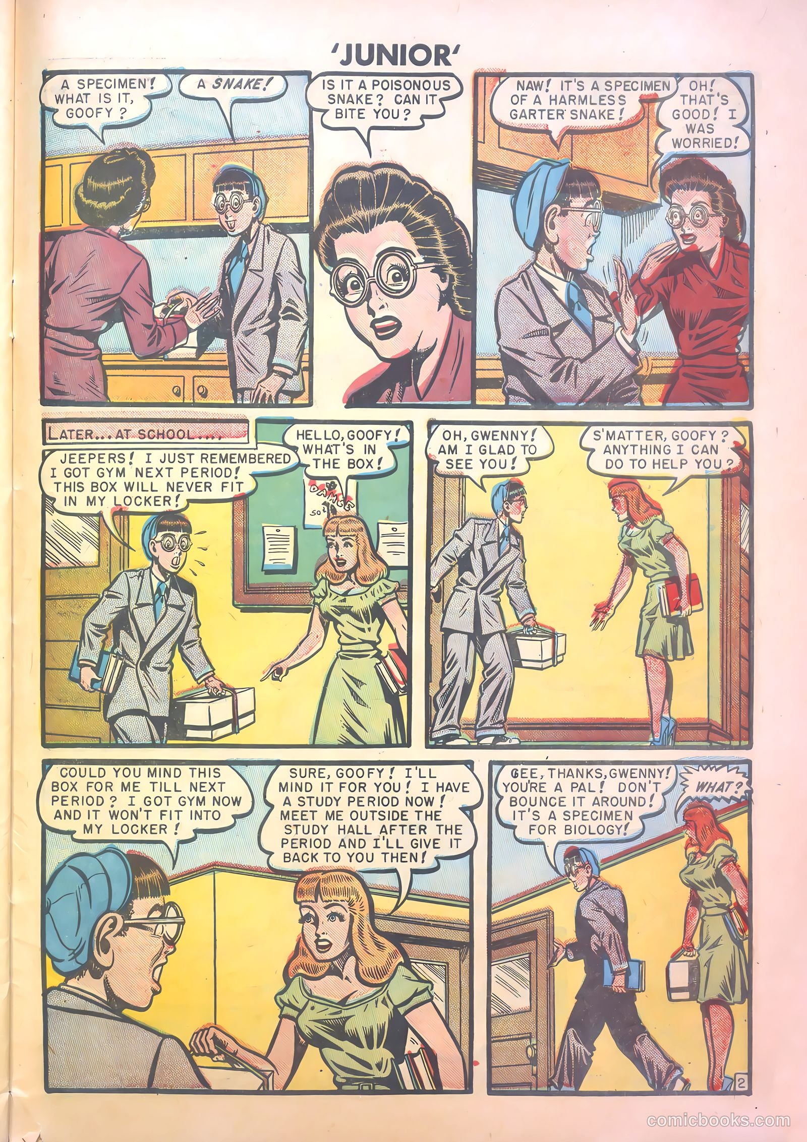 Junior [Junior Comics] #15 — page 29 of 36