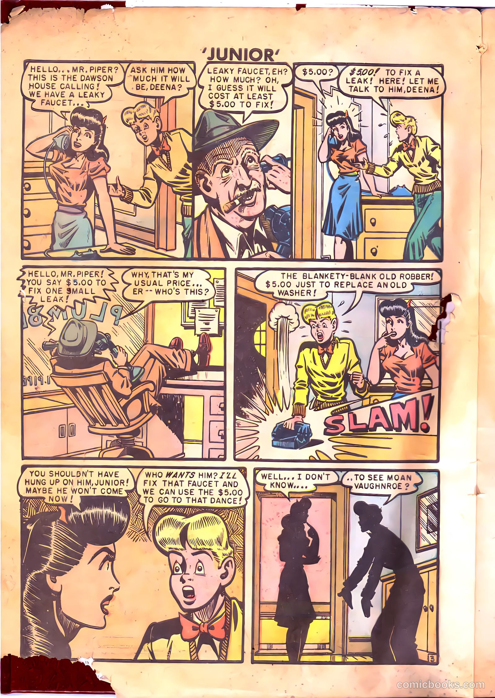 Junior [Junior Comics] #16 — page 4 of 36