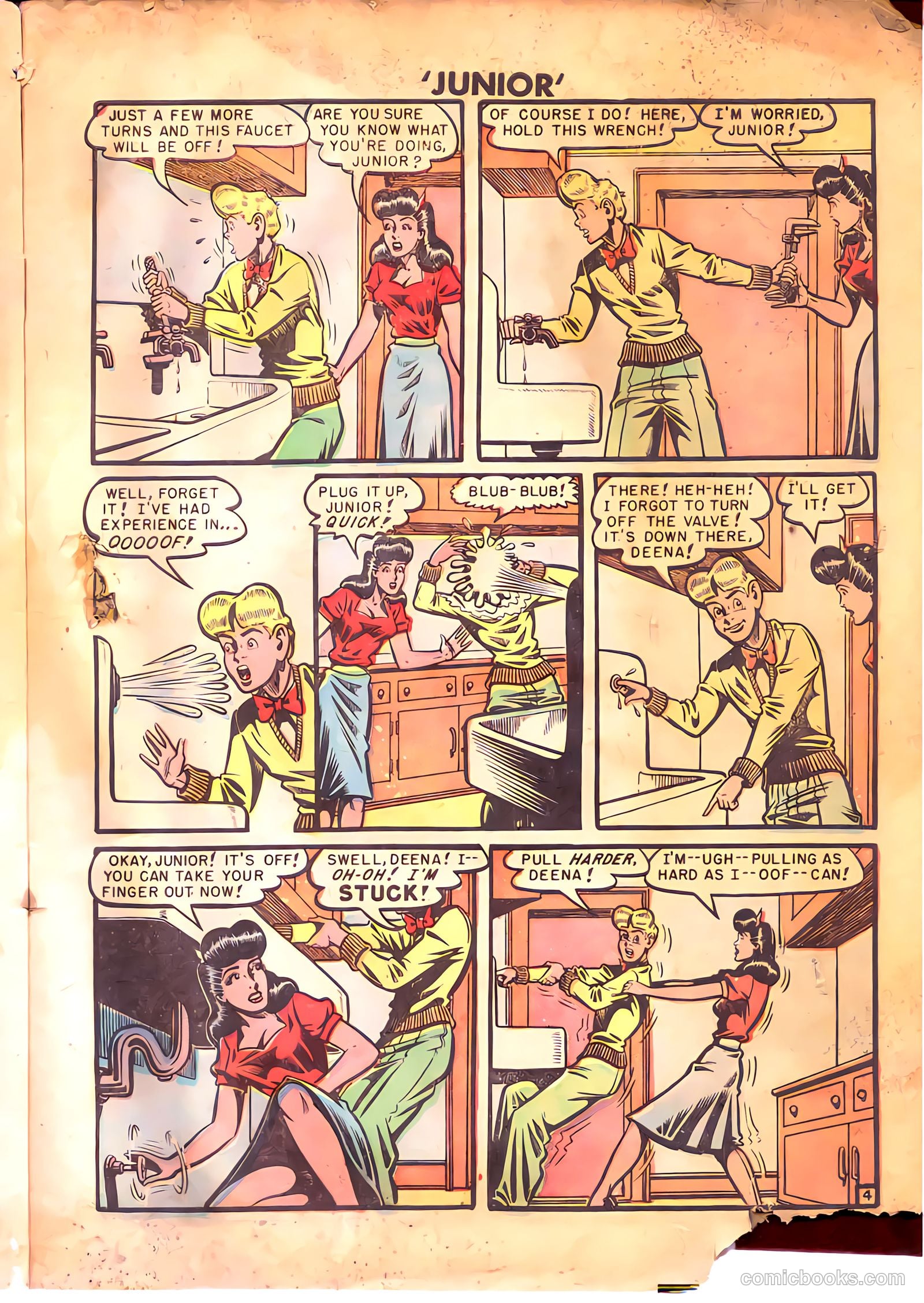 Junior [Junior Comics] #16 — page 5 of 36