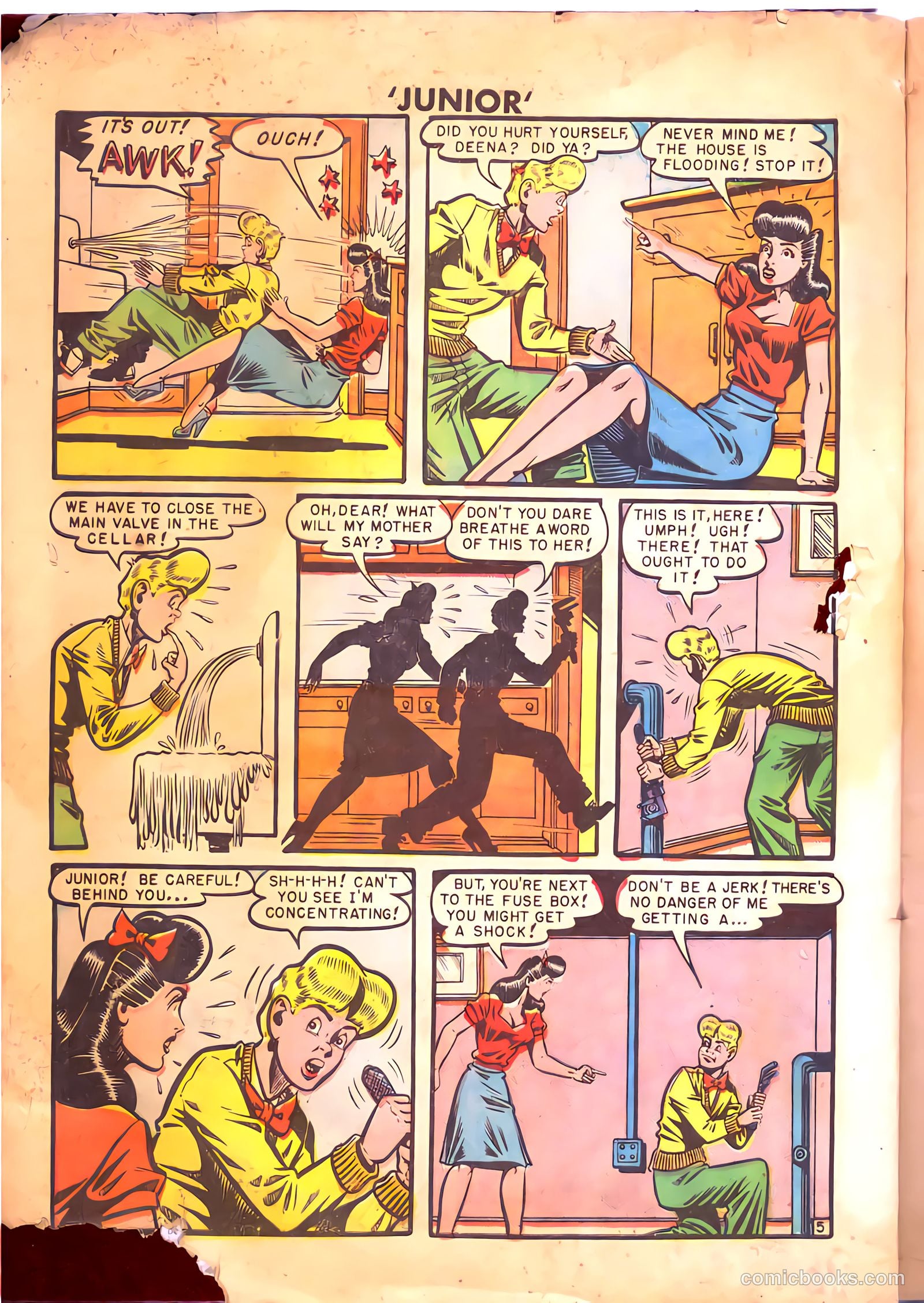 Junior [Junior Comics] #16 — page 6 of 36