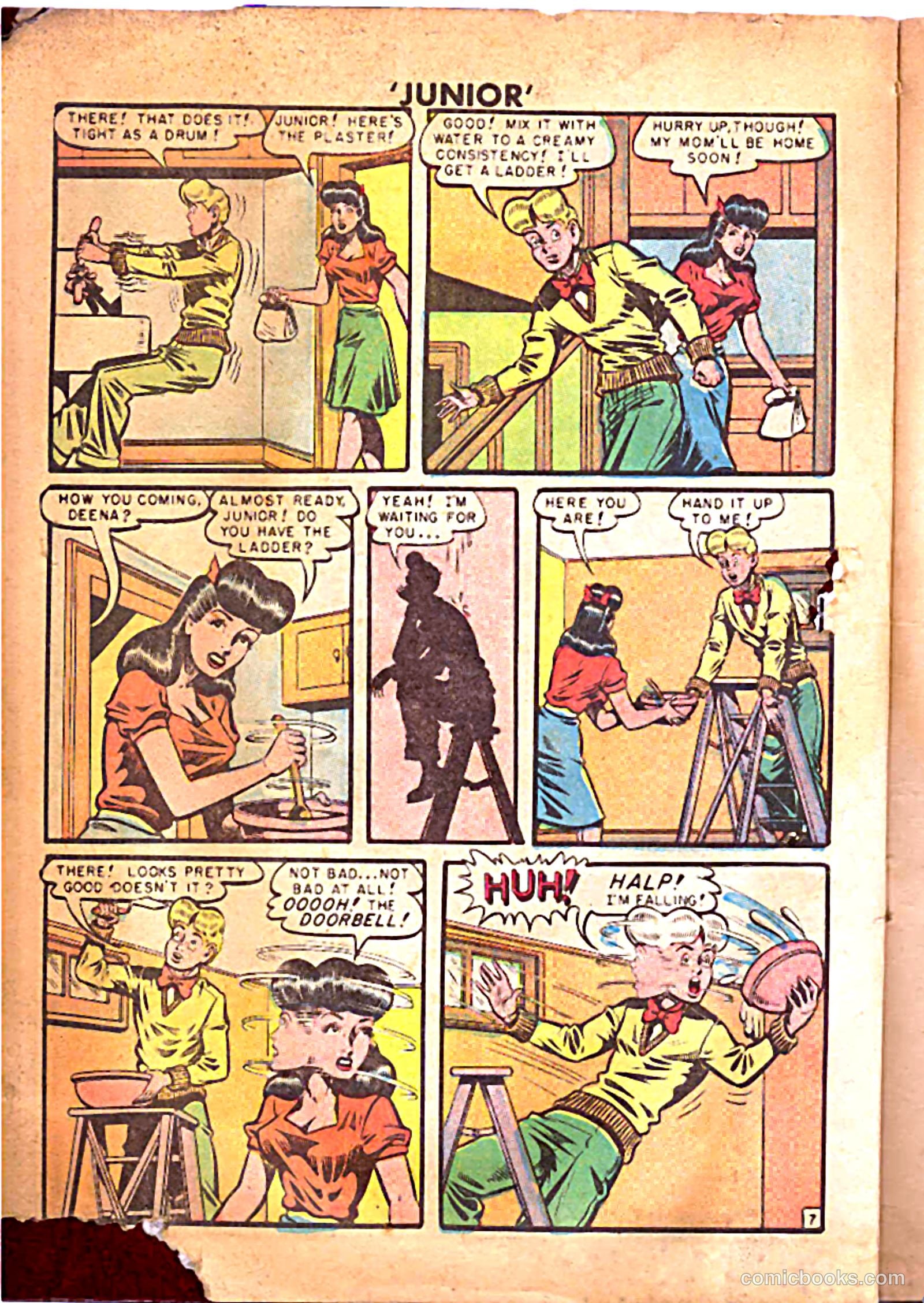 Junior [Junior Comics] #16 — page 8 of 36