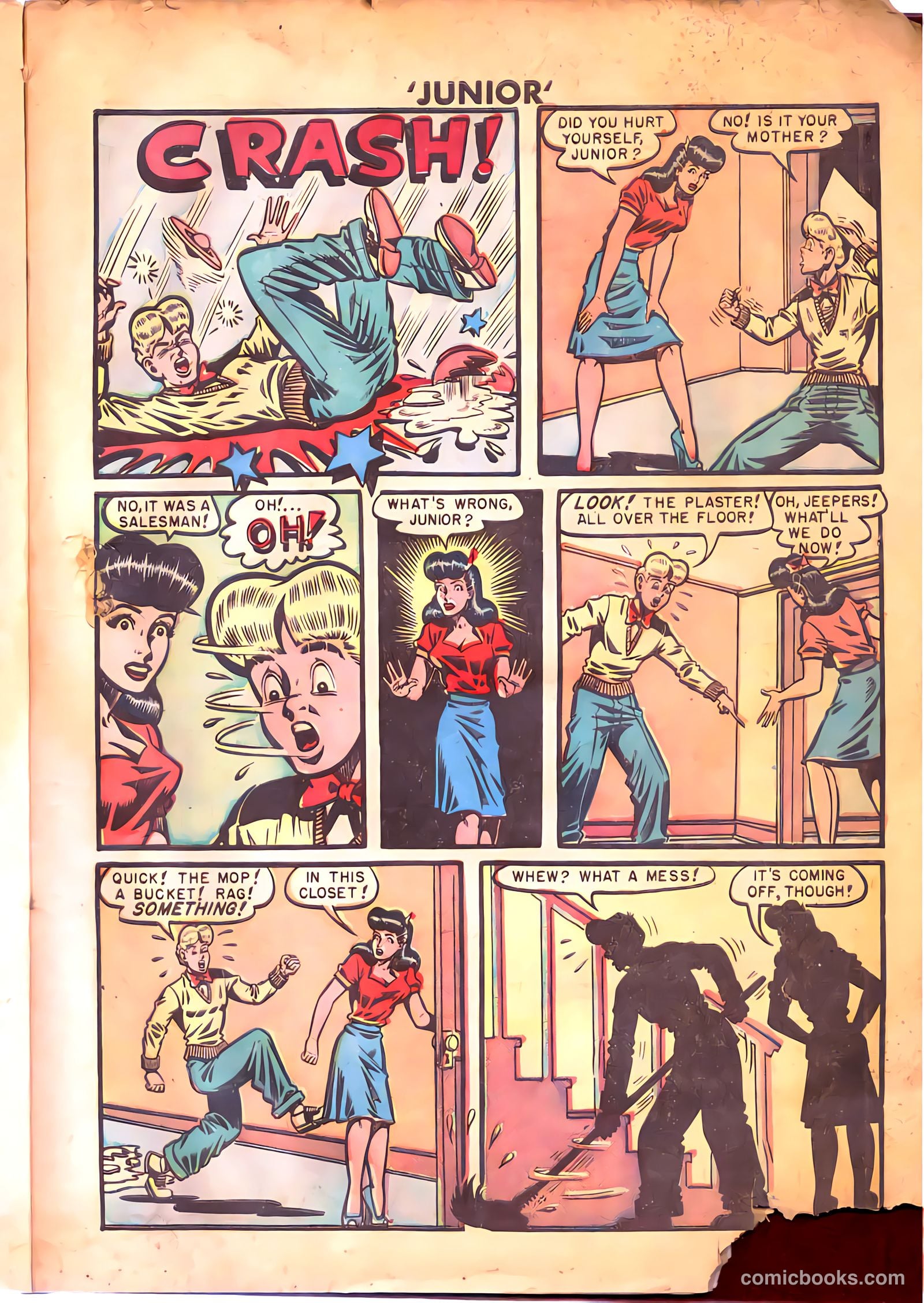 Junior [Junior Comics] #16 — page 9 of 36