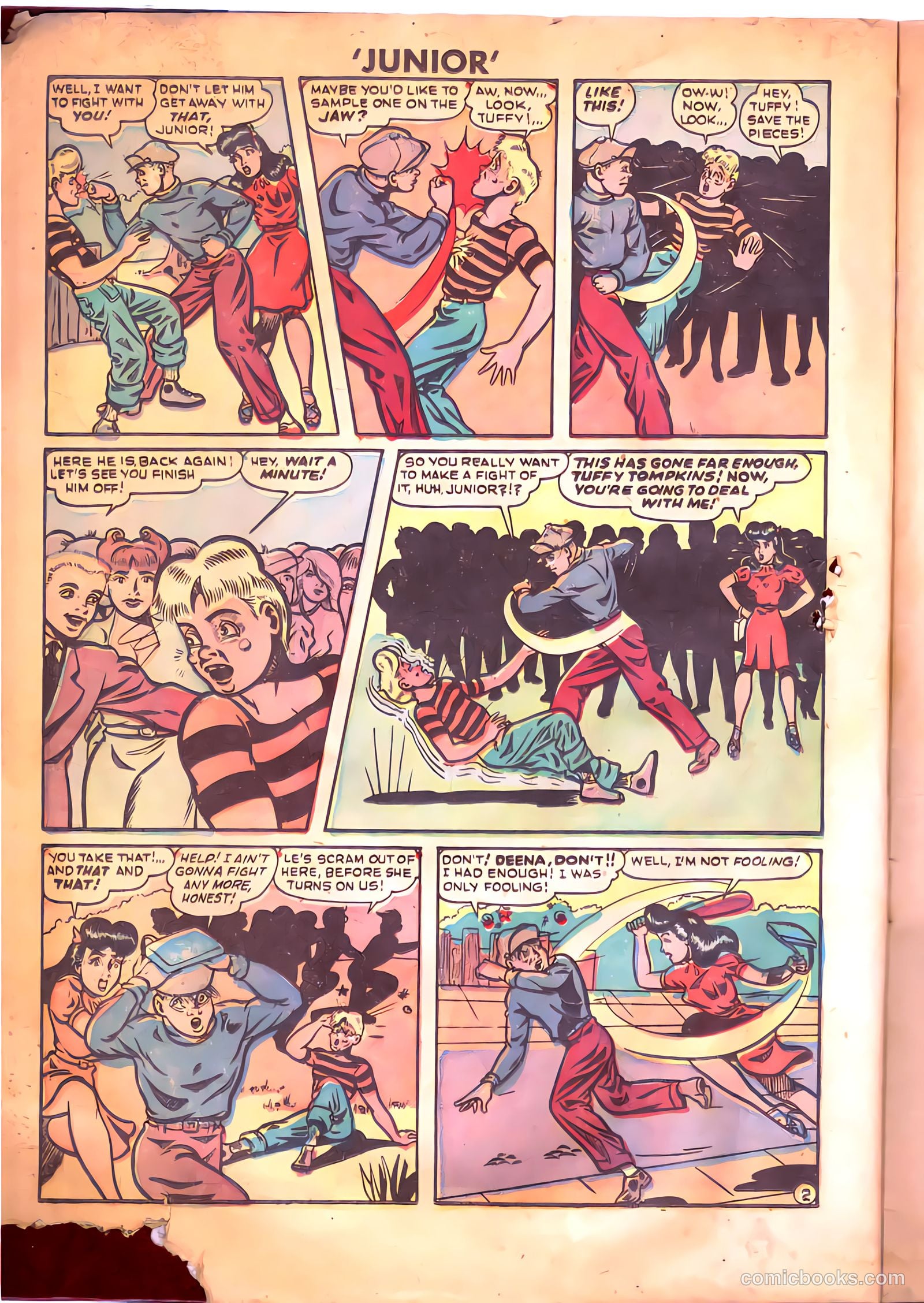 Junior [Junior Comics] #16 — page 12 of 36