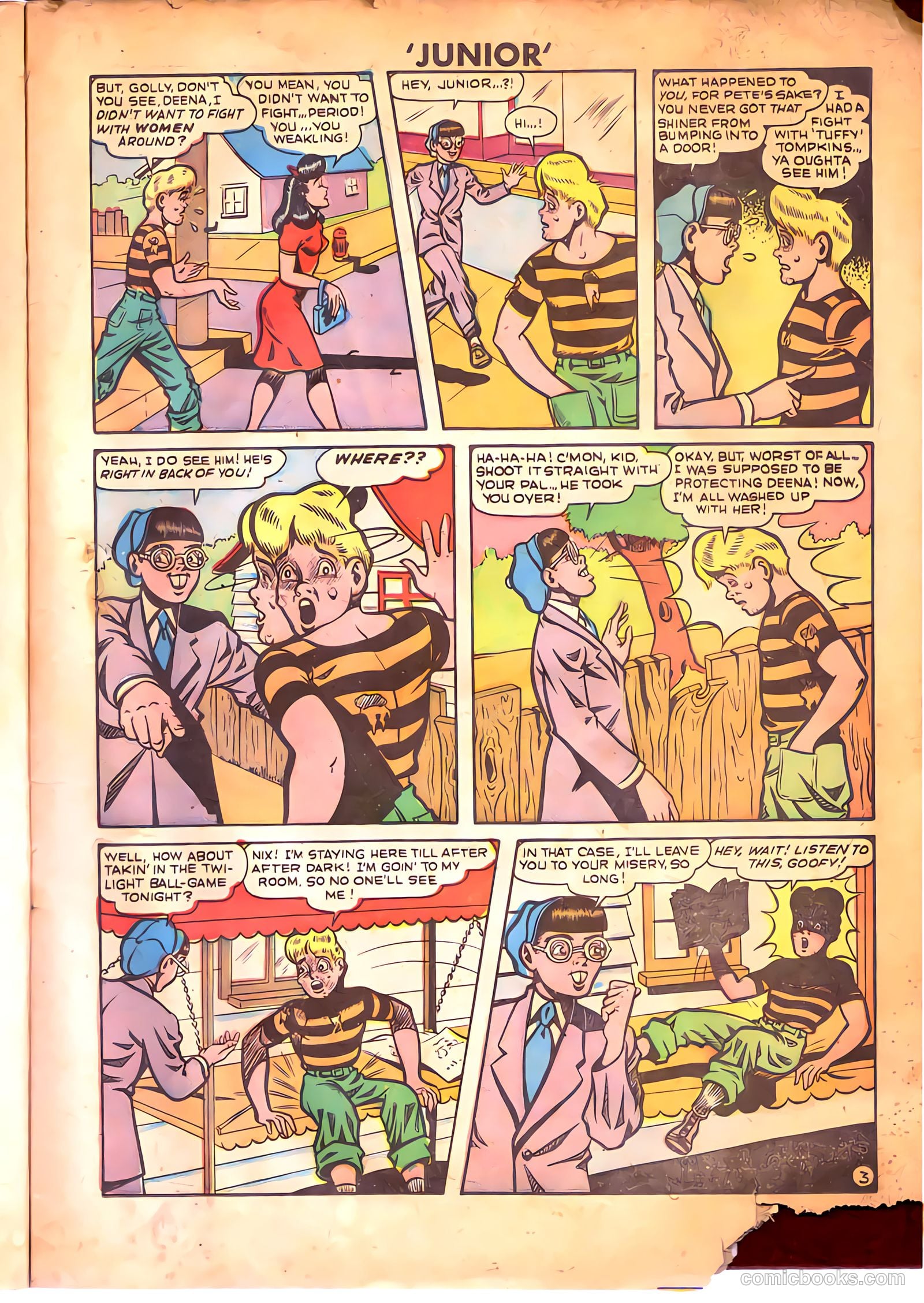 Junior [Junior Comics] #16 — page 13 of 36