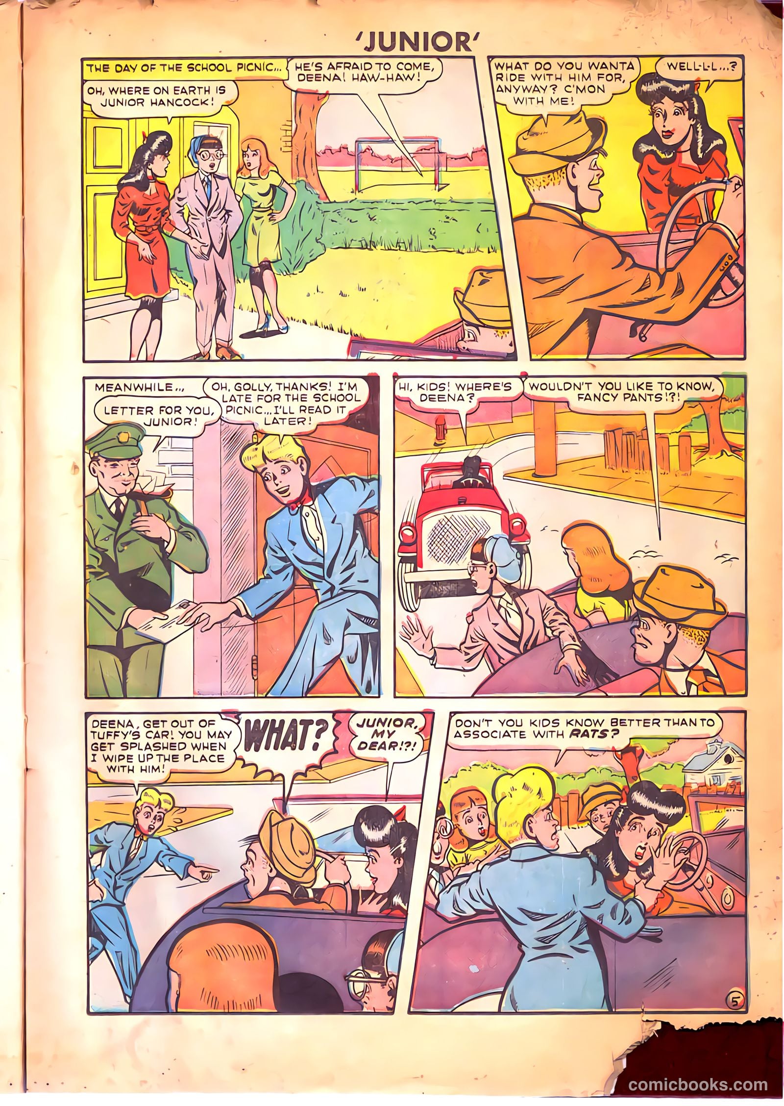 Junior [Junior Comics] #16 — page 15 of 36