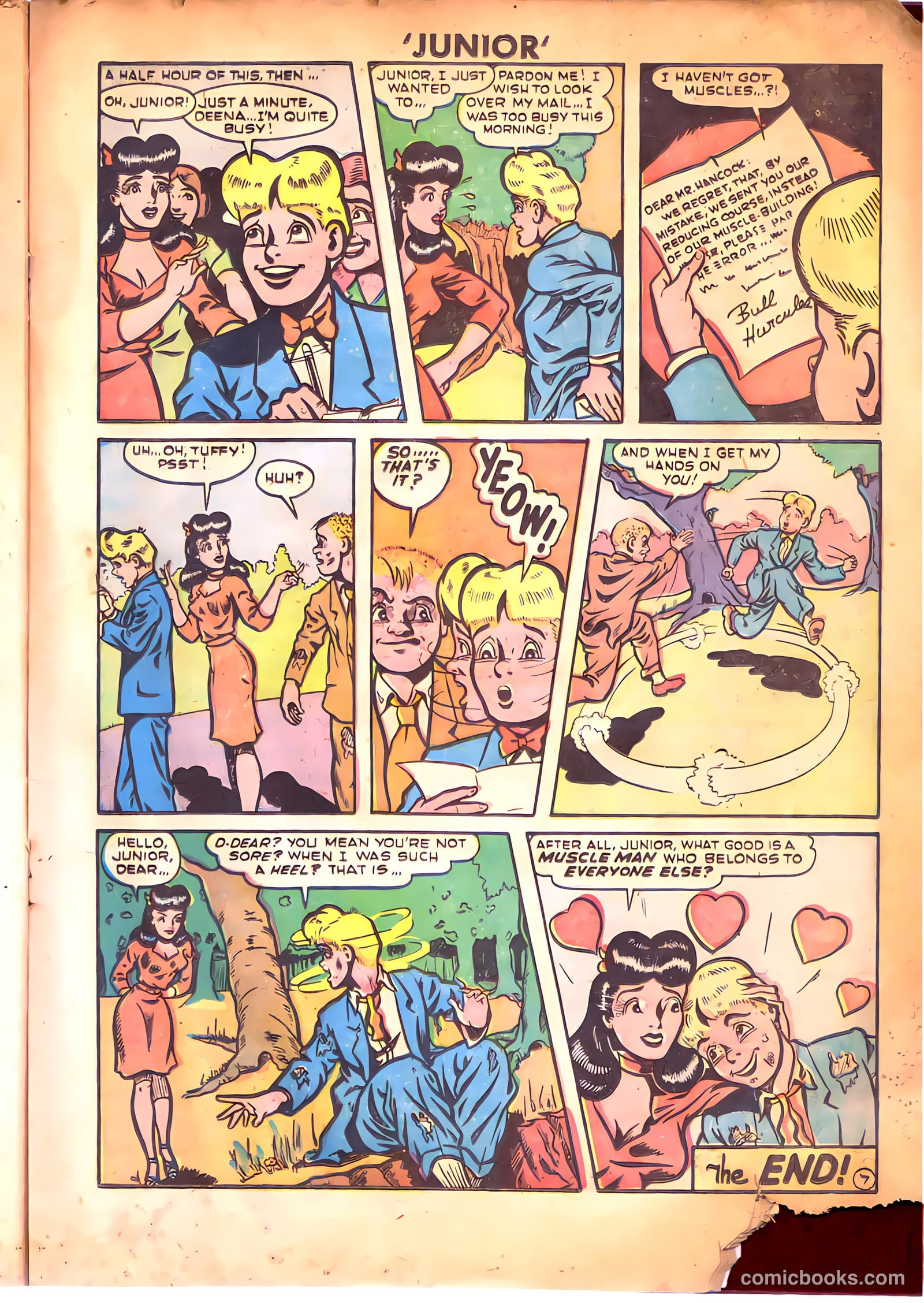 Junior [Junior Comics] #16 — page 17 of 36