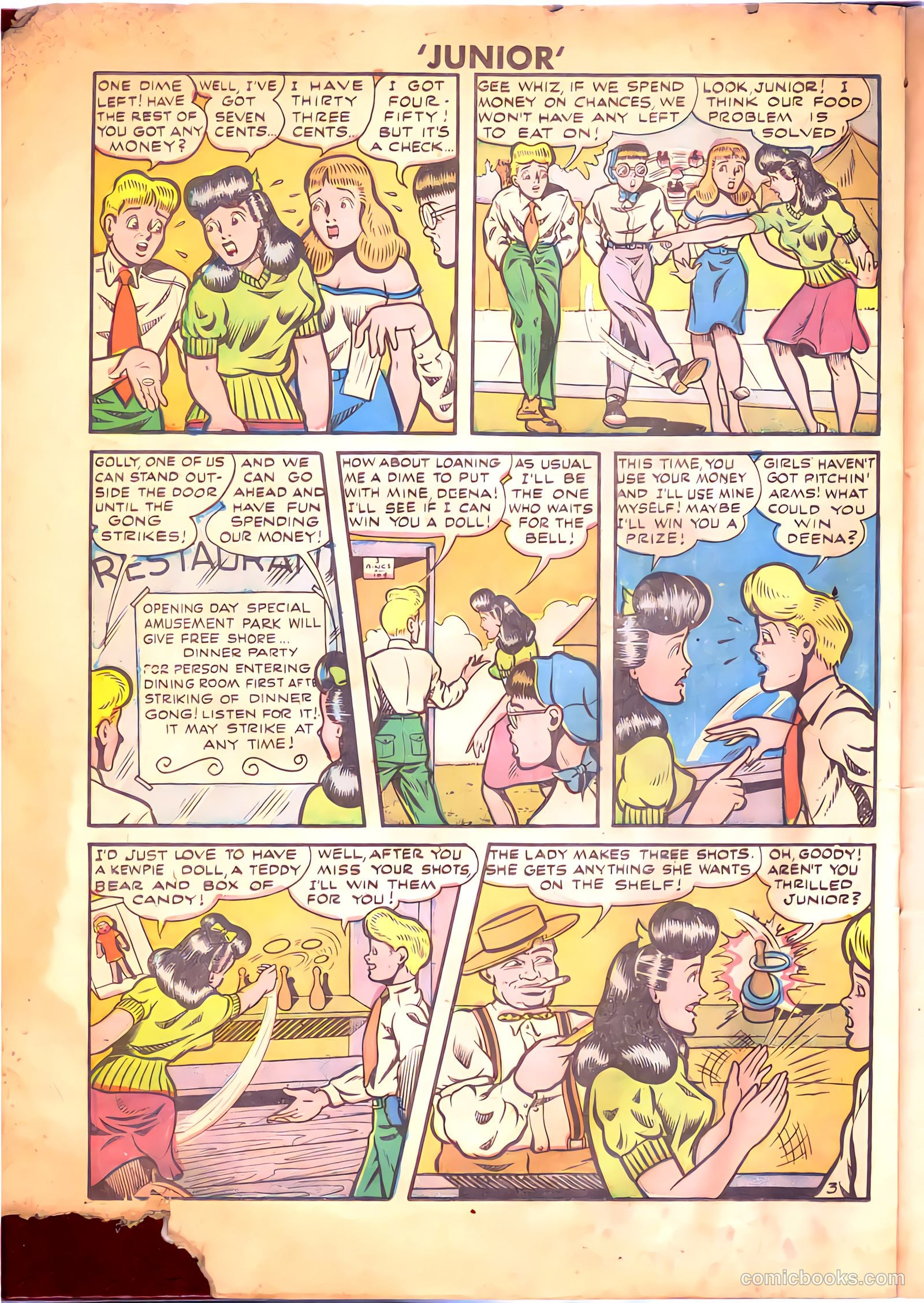 Junior [Junior Comics] #16 — page 22 of 36