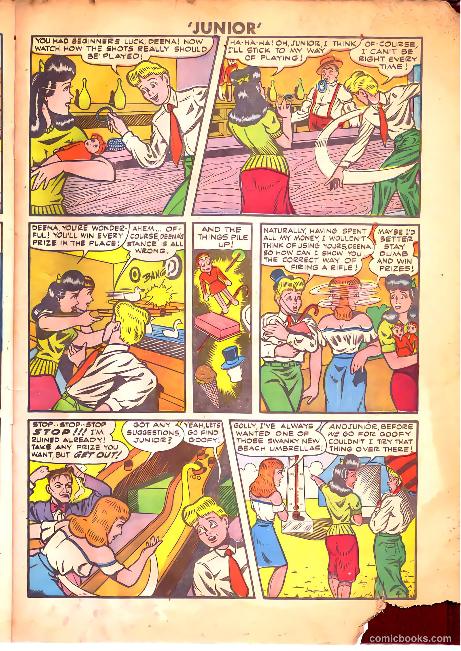 Junior [Junior Comics] #16 — page 23 of 36