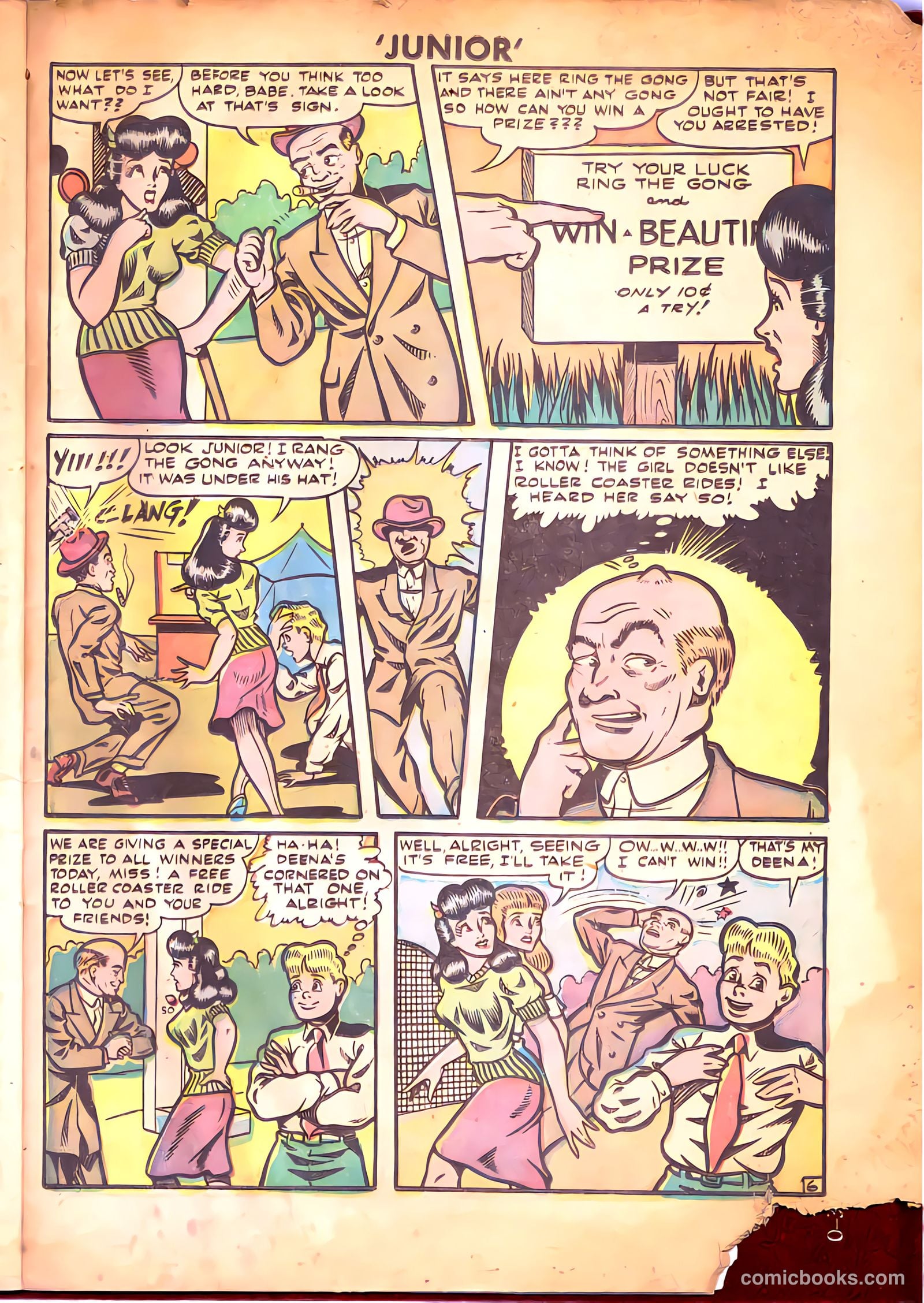Junior [Junior Comics] #16 — page 25 of 36