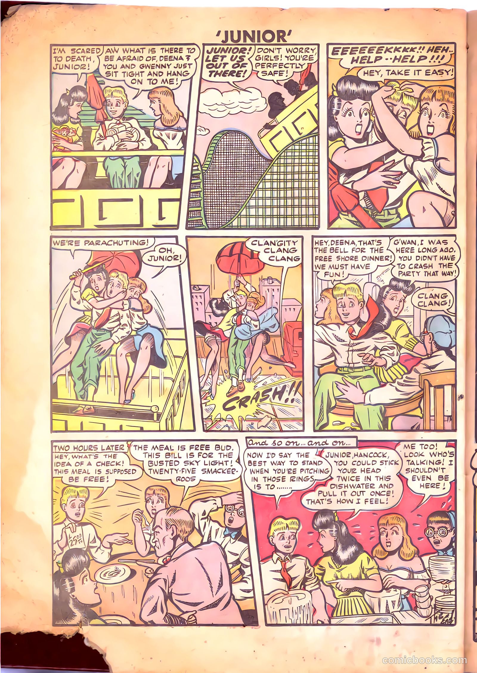 Junior [Junior Comics] #16 — page 26 of 36