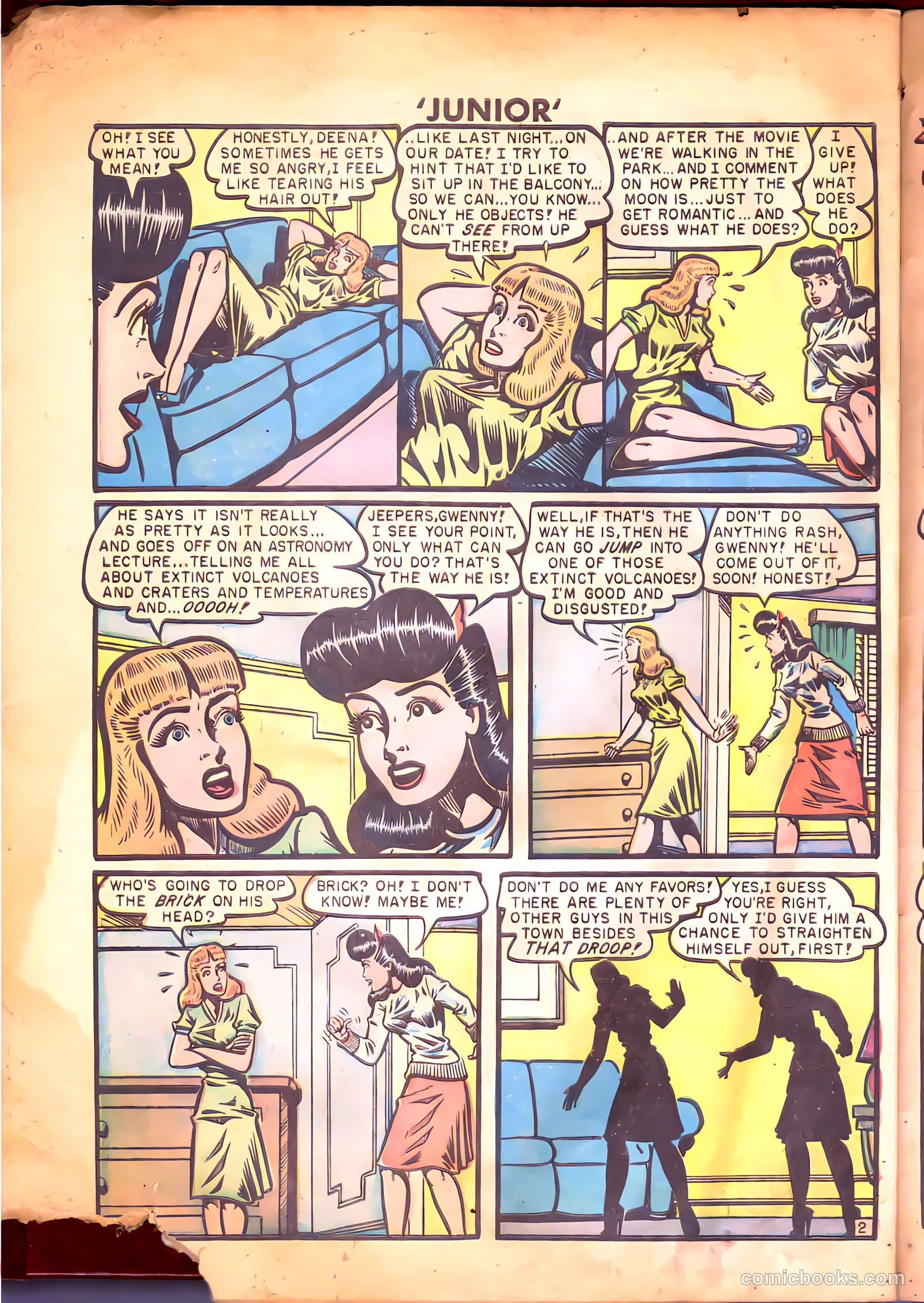 Junior [Junior Comics] #16 — page 28 of 36