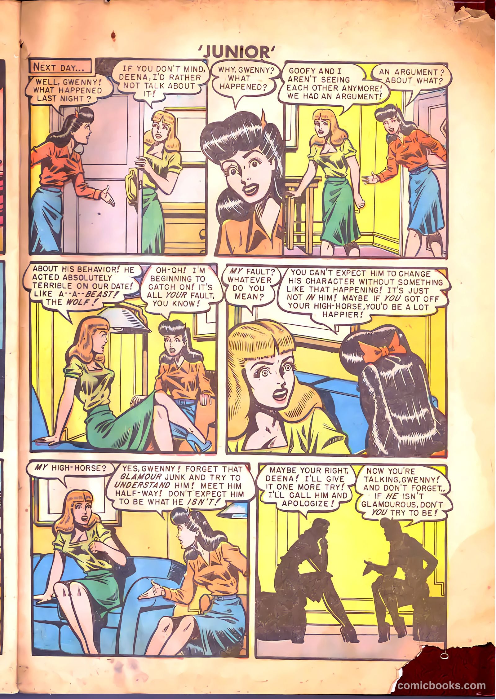 Junior [Junior Comics] #16 — page 31 of 36
