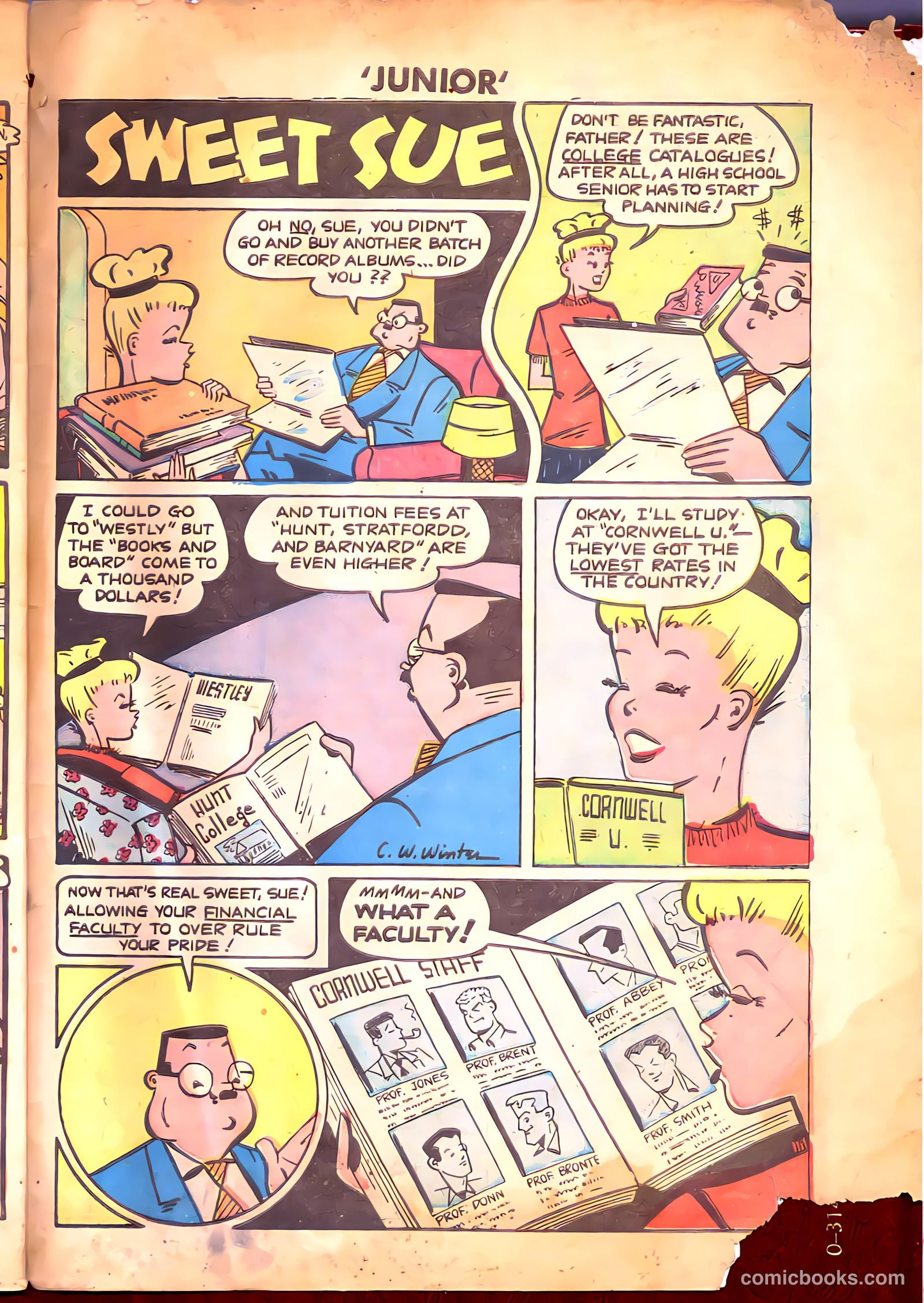 Junior [Junior Comics] #16 — page 33 of 36