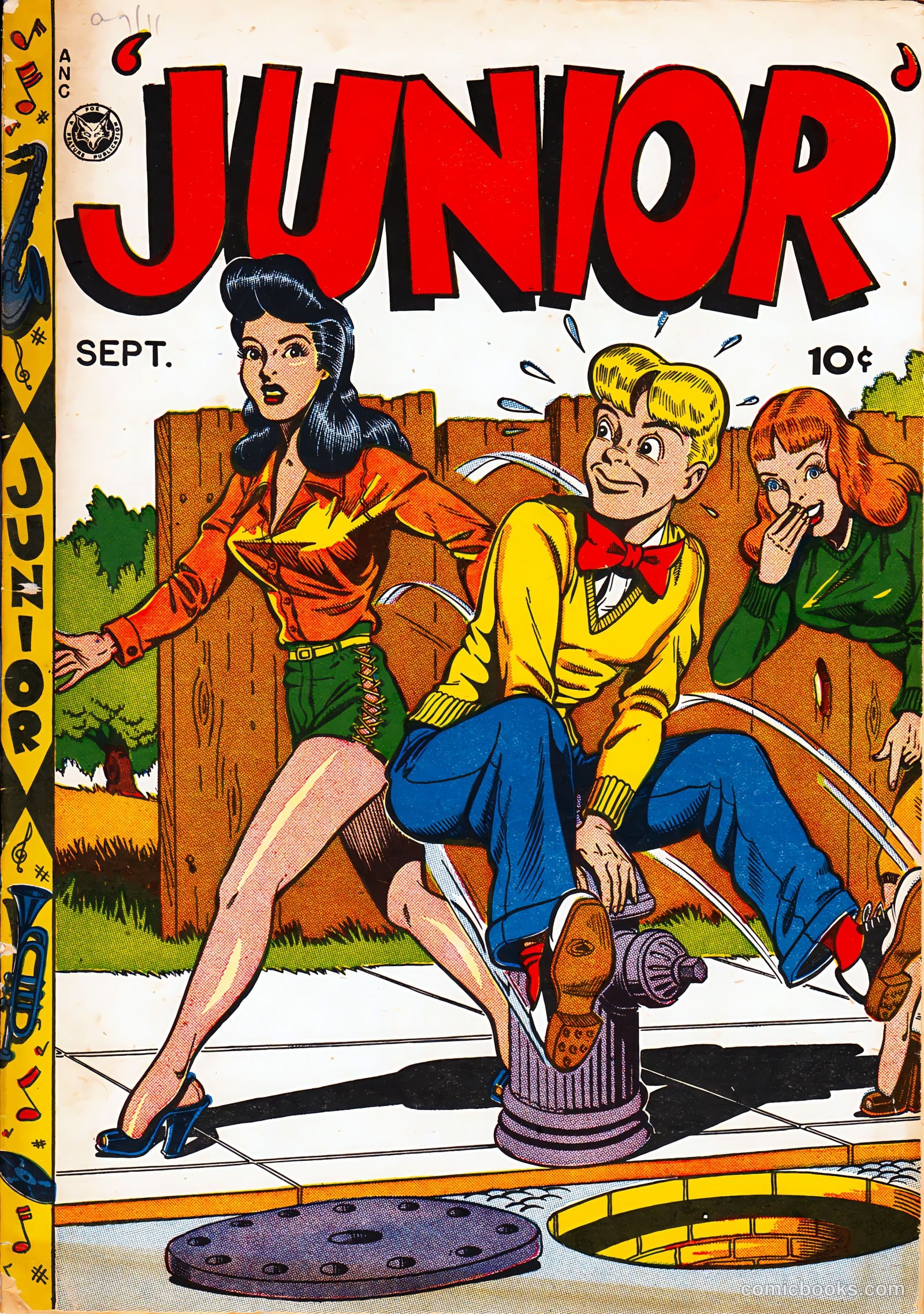 Junior [Junior Comics] #9 — page 1 of 36