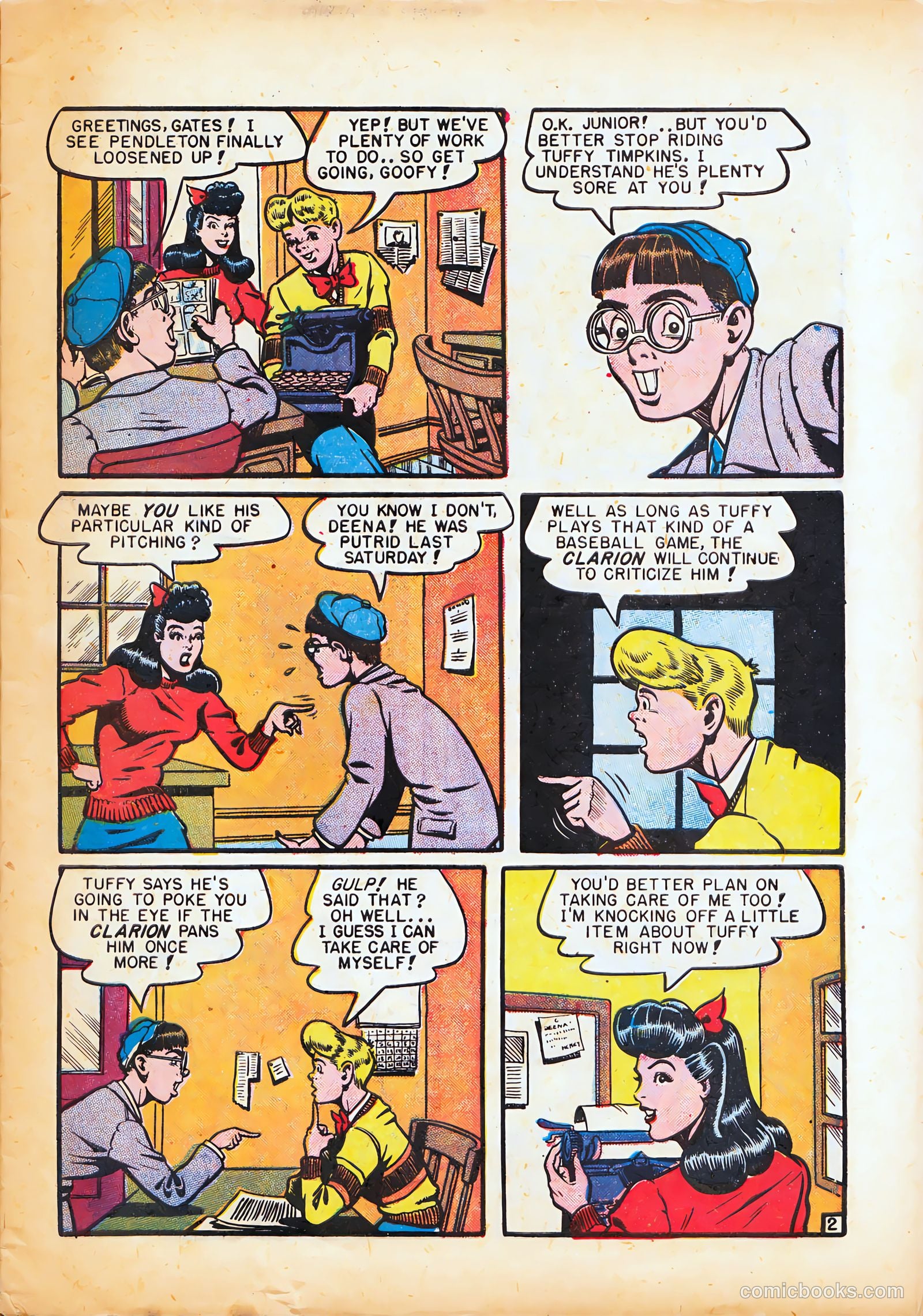 Junior [Junior Comics] #9 — page 3 of 36