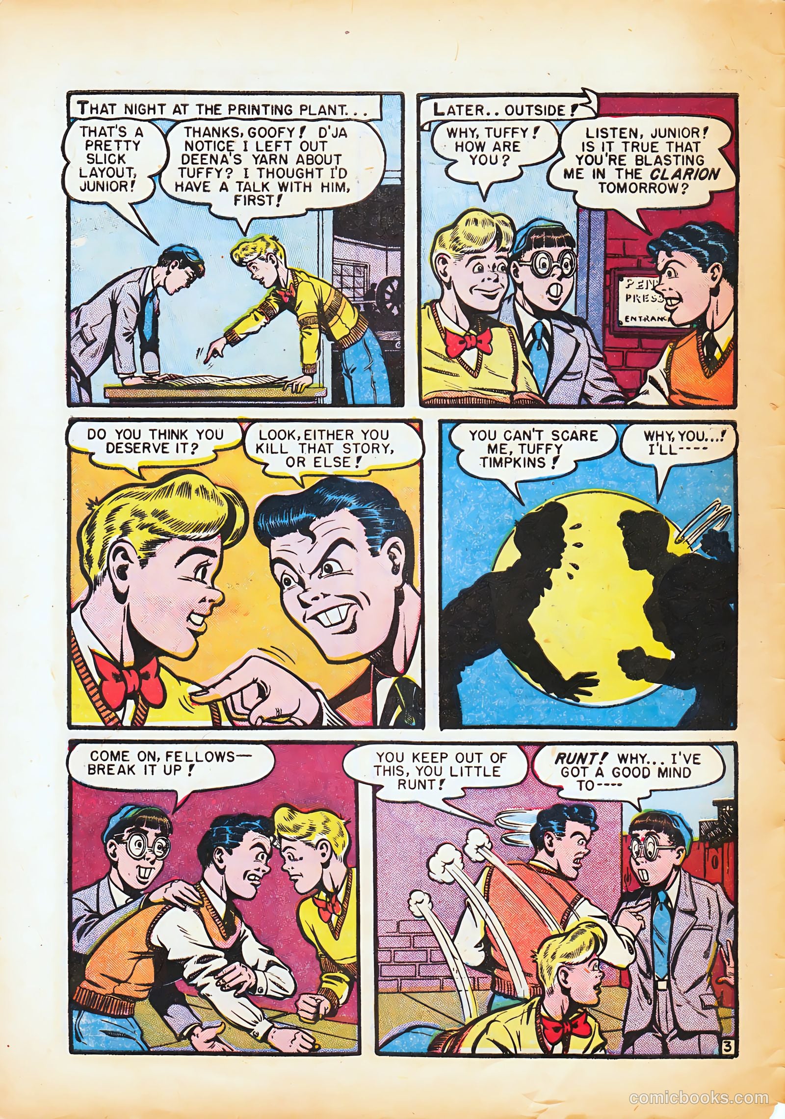 Junior [Junior Comics] #9 — page 4 of 36
