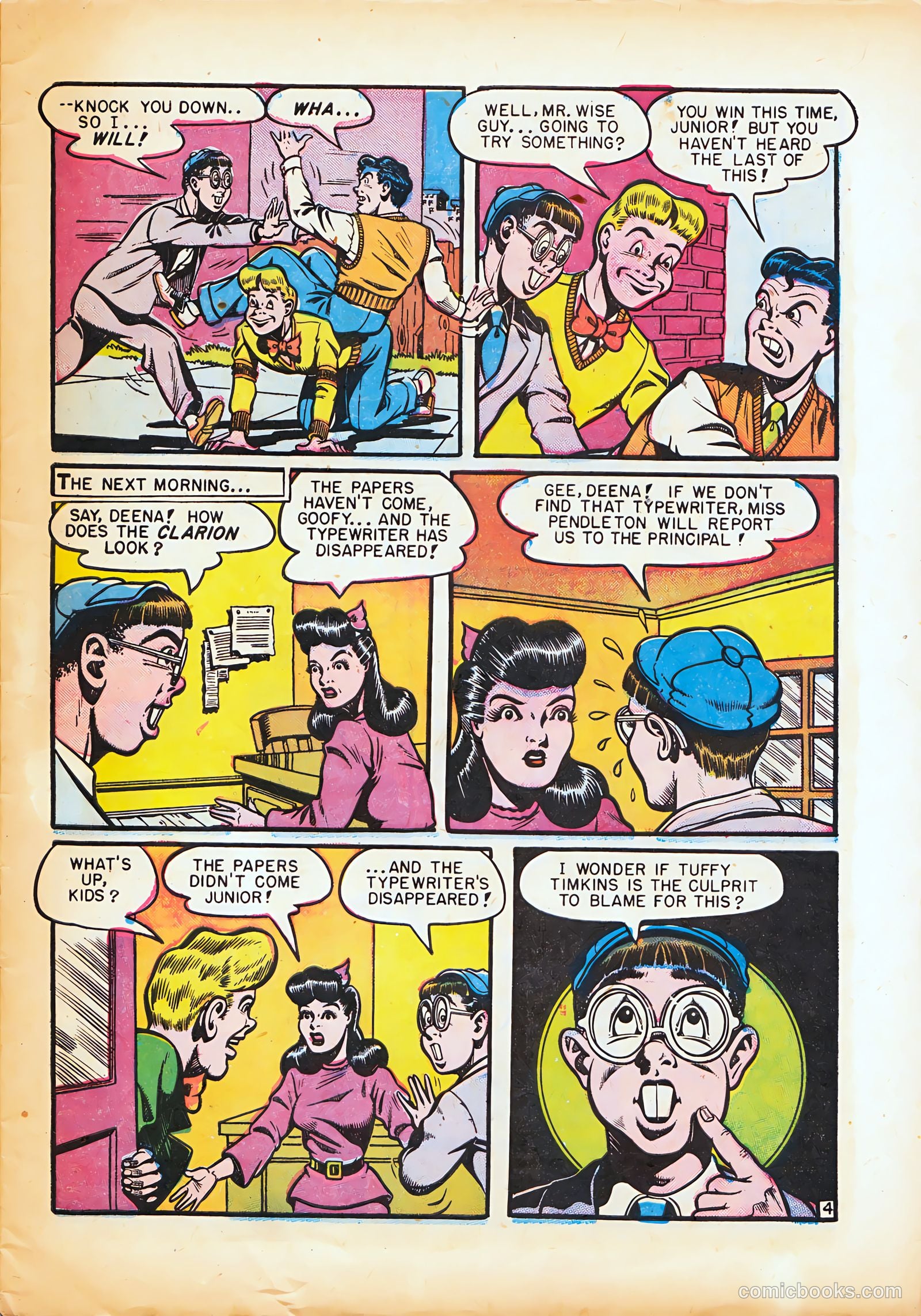 Junior [Junior Comics] #9 — page 5 of 36