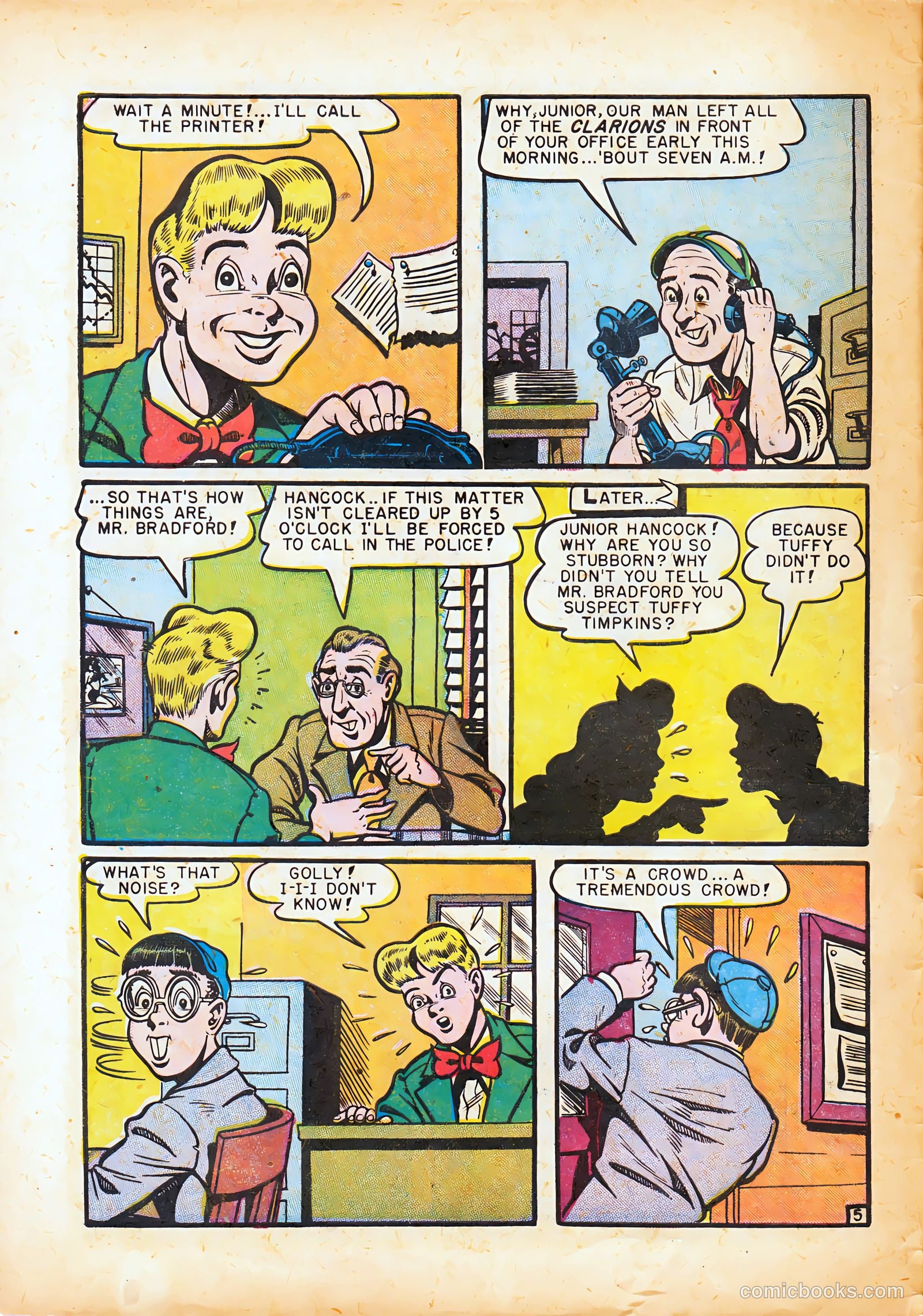Junior [Junior Comics] #9 — page 6 of 36
