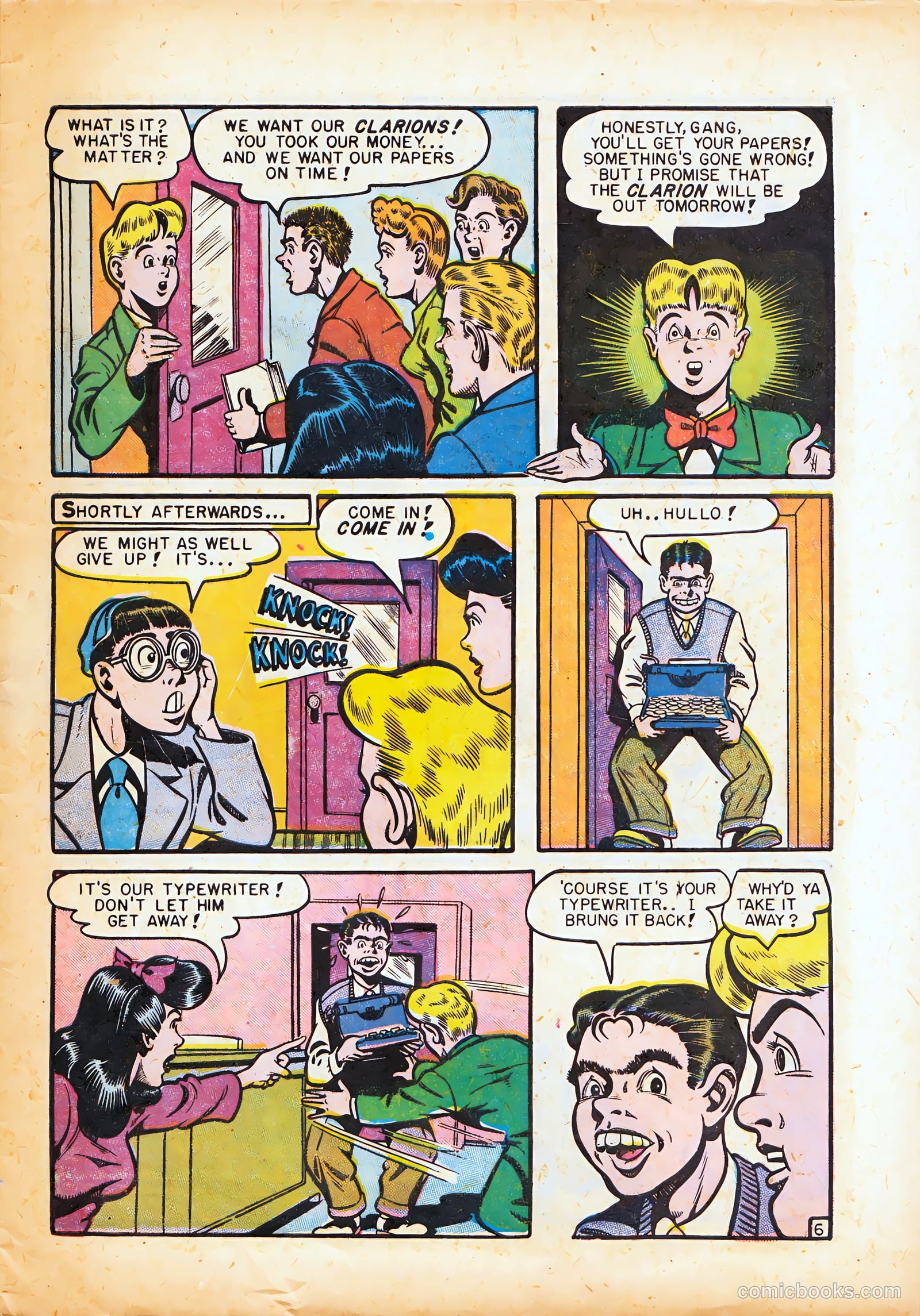 Junior [Junior Comics] #9 — page 7 of 36