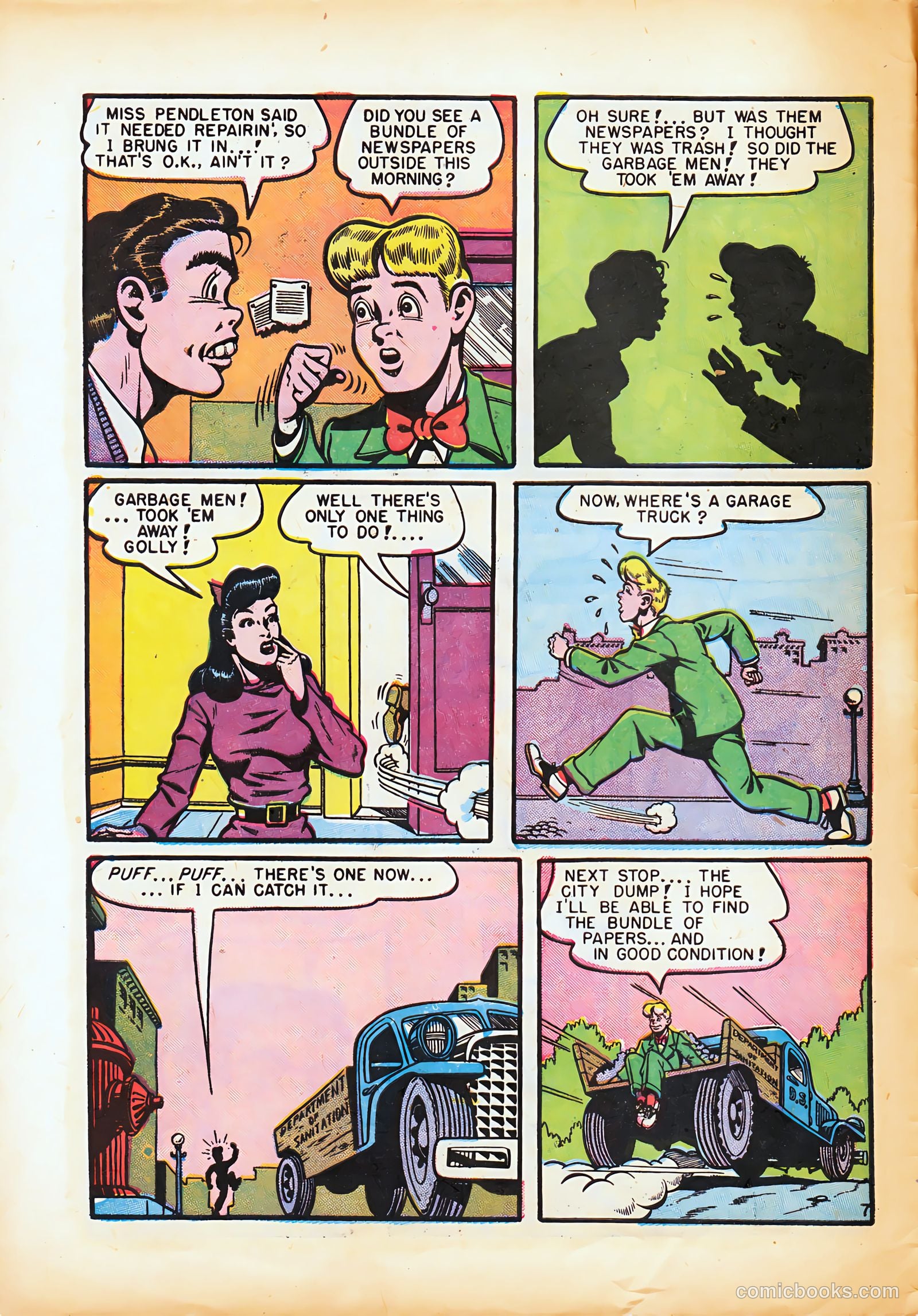 Junior [Junior Comics] #9 — page 8 of 36