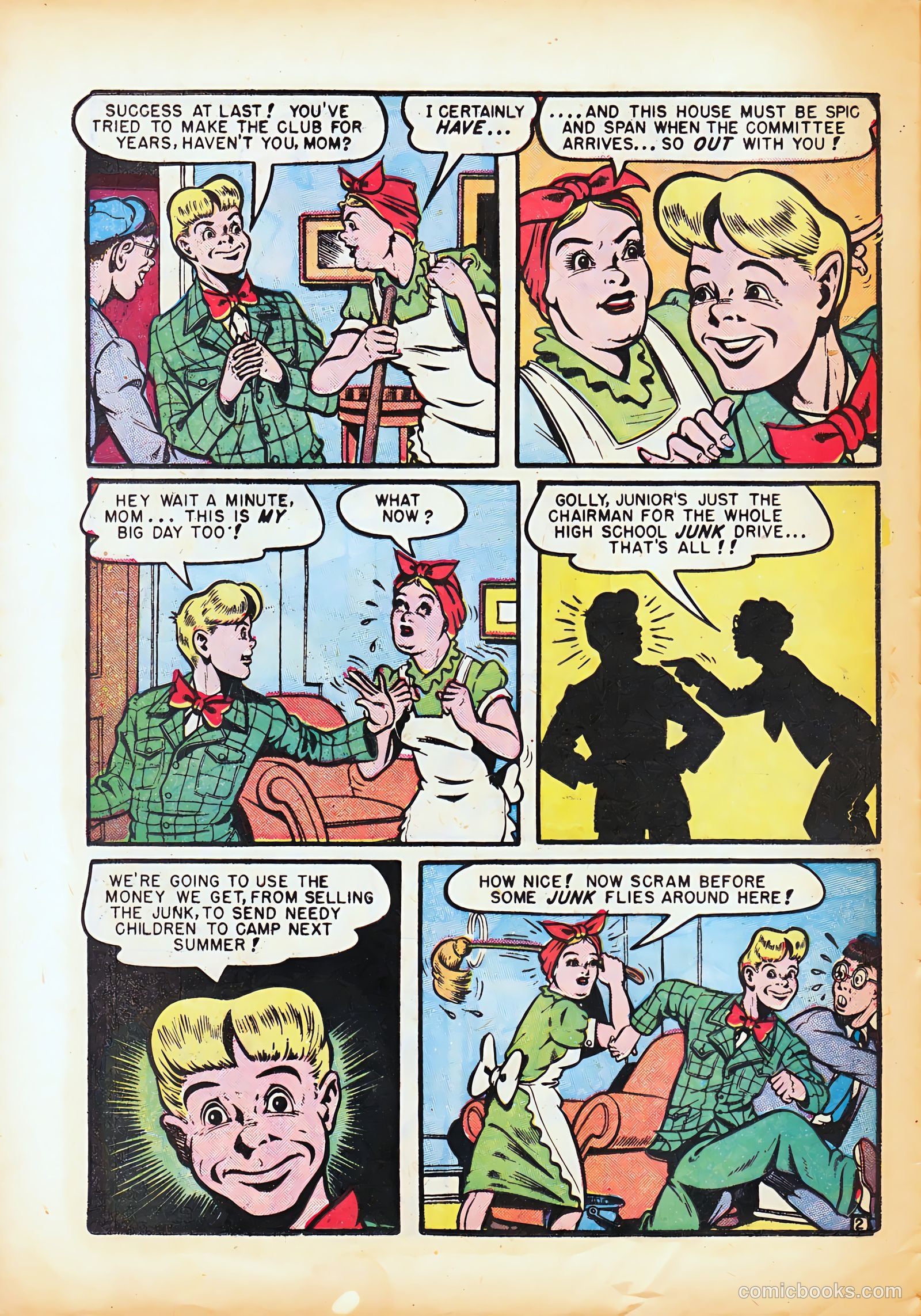 Junior [Junior Comics] #9 — page 12 of 36