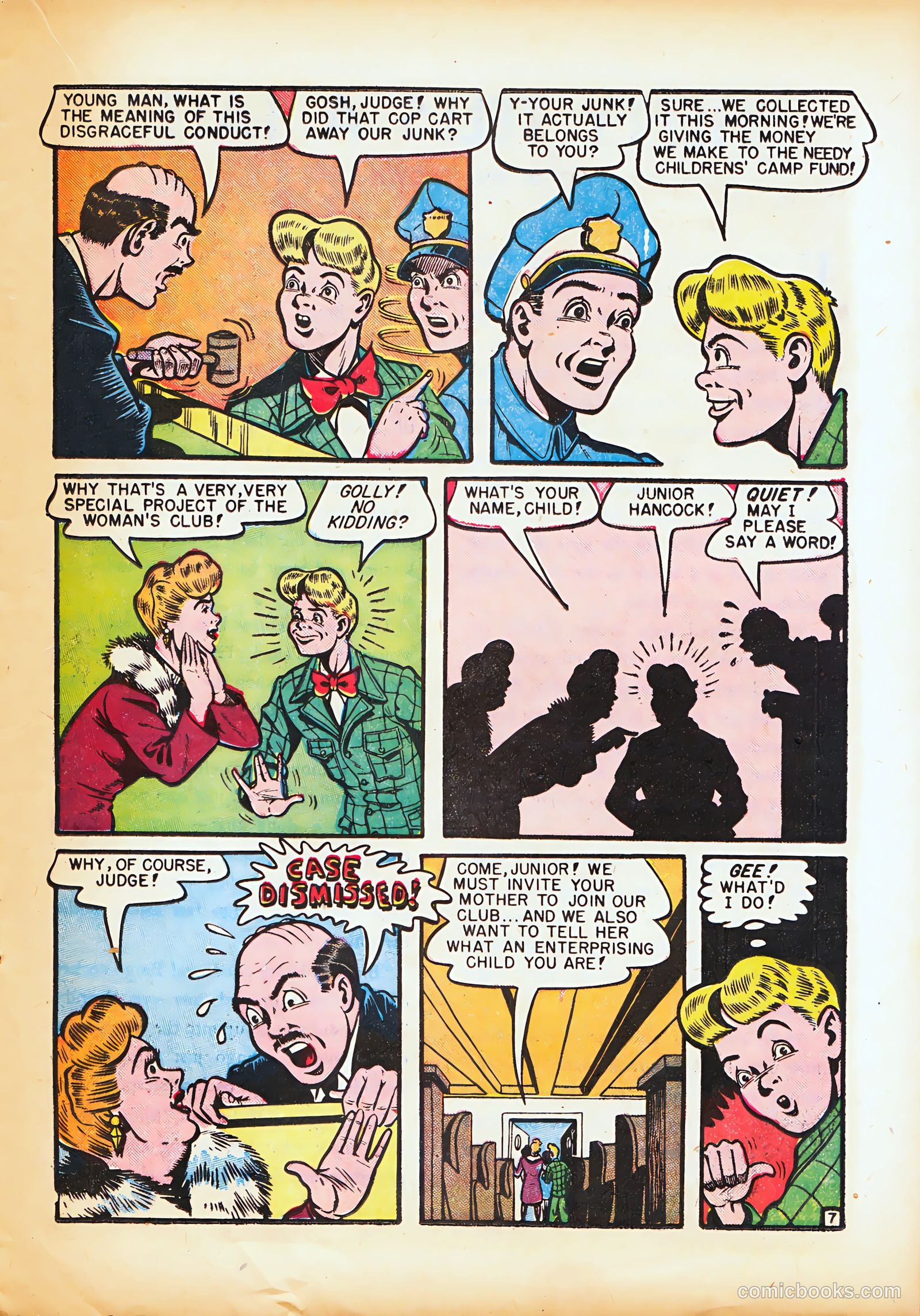 Junior [Junior Comics] #9 — page 17 of 36