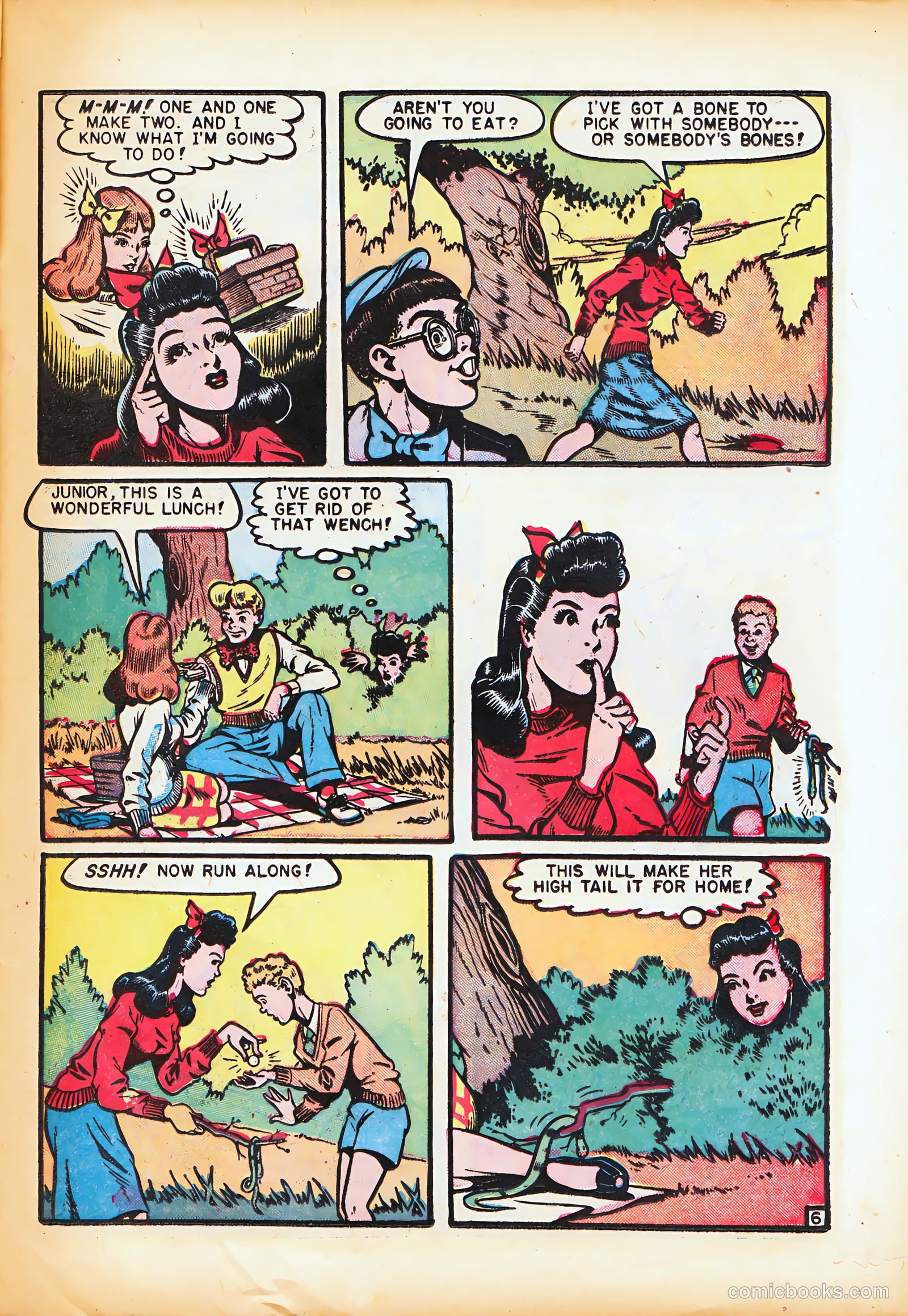 Junior [Junior Comics] #9 — page 25 of 36