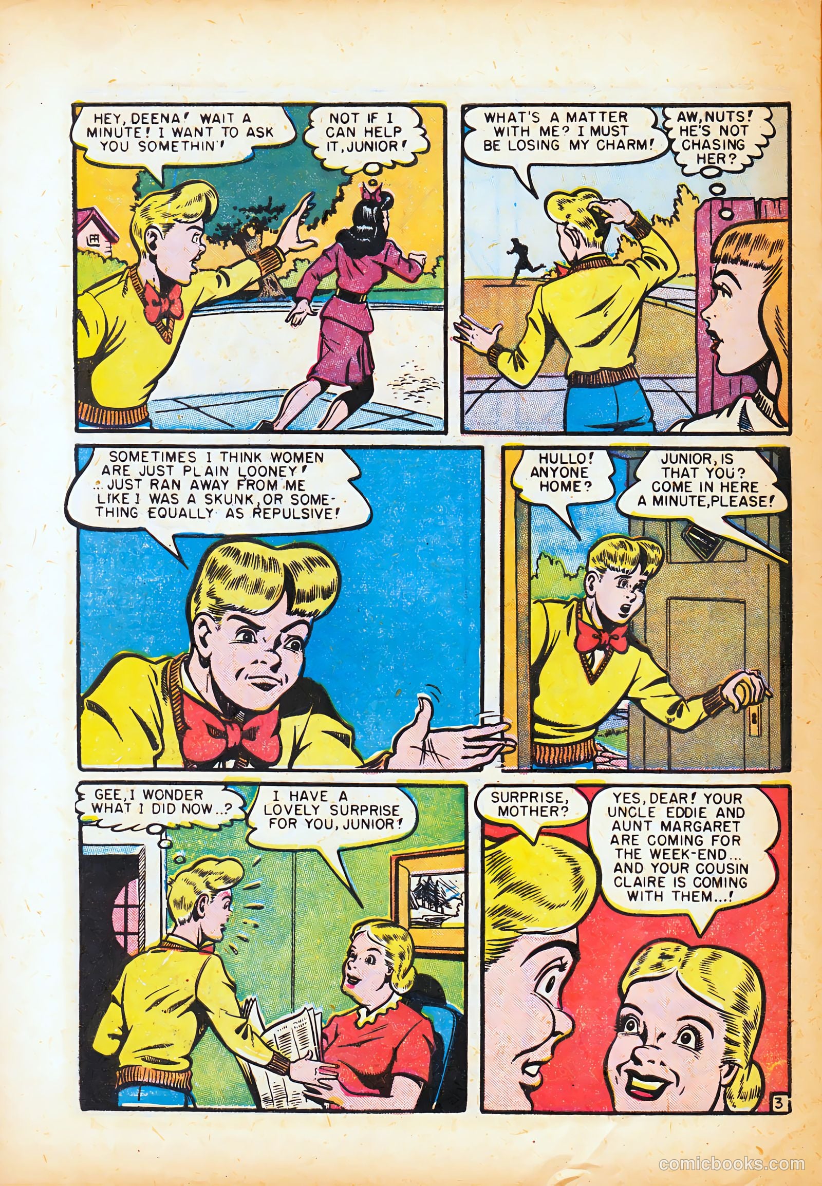 Junior [Junior Comics] #9 — page 30 of 36