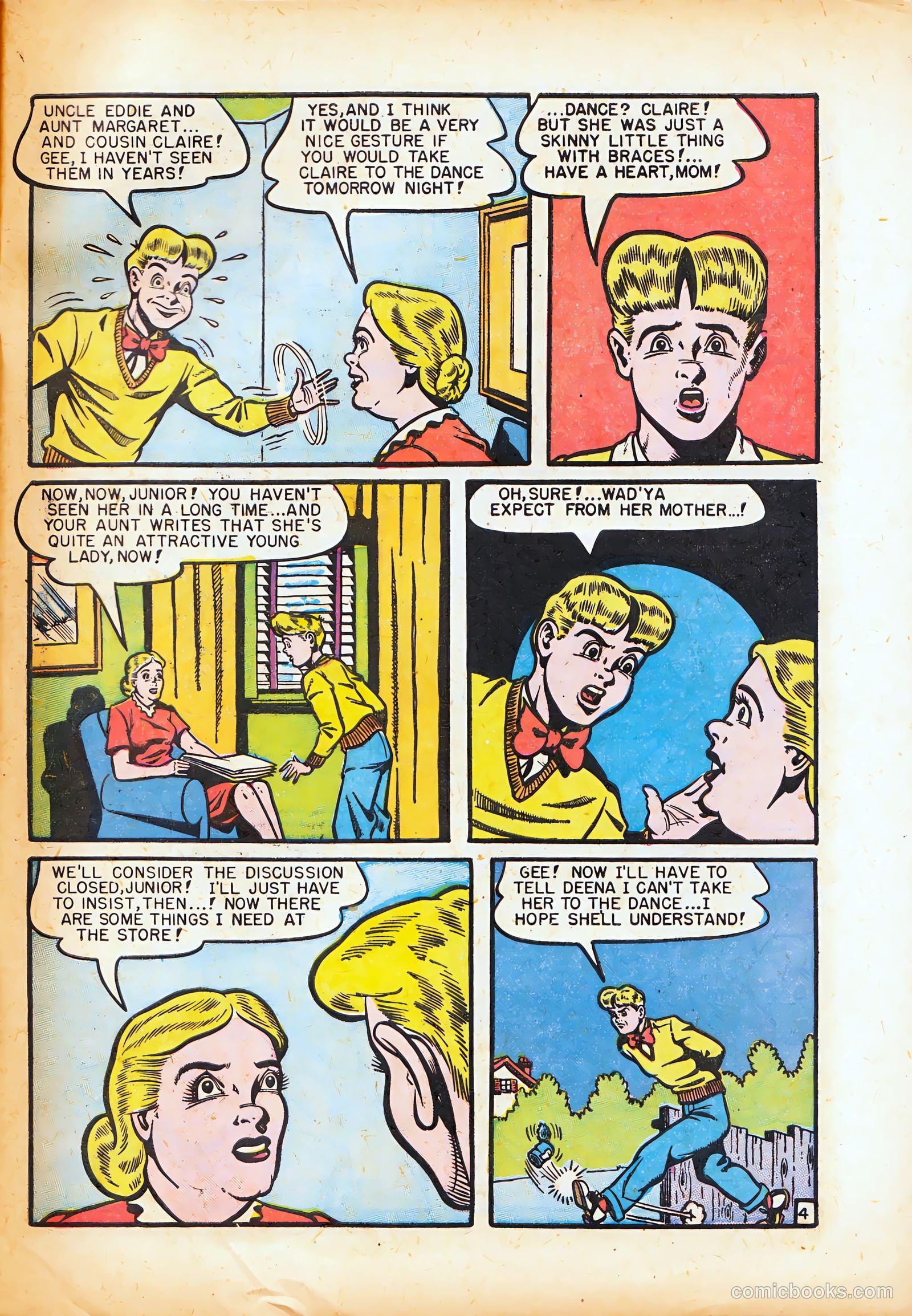 Junior [Junior Comics] #9 — page 31 of 36