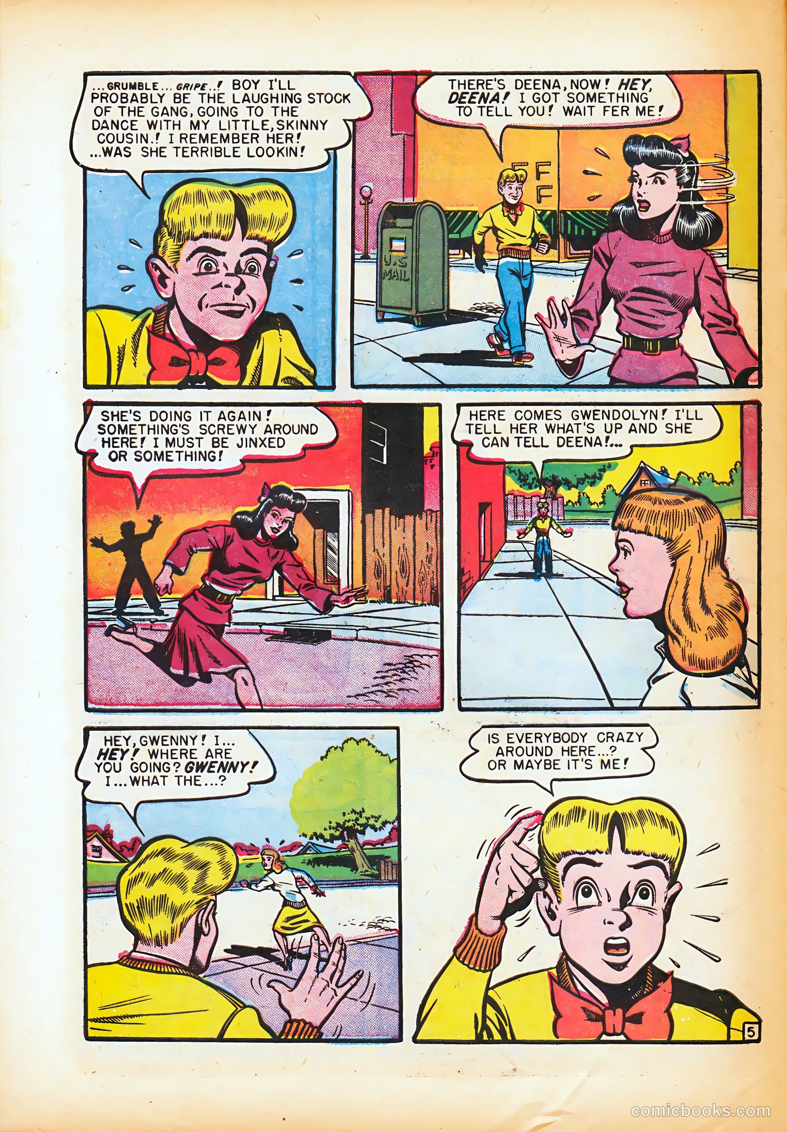 Junior [Junior Comics] #9 — page 32 of 36
