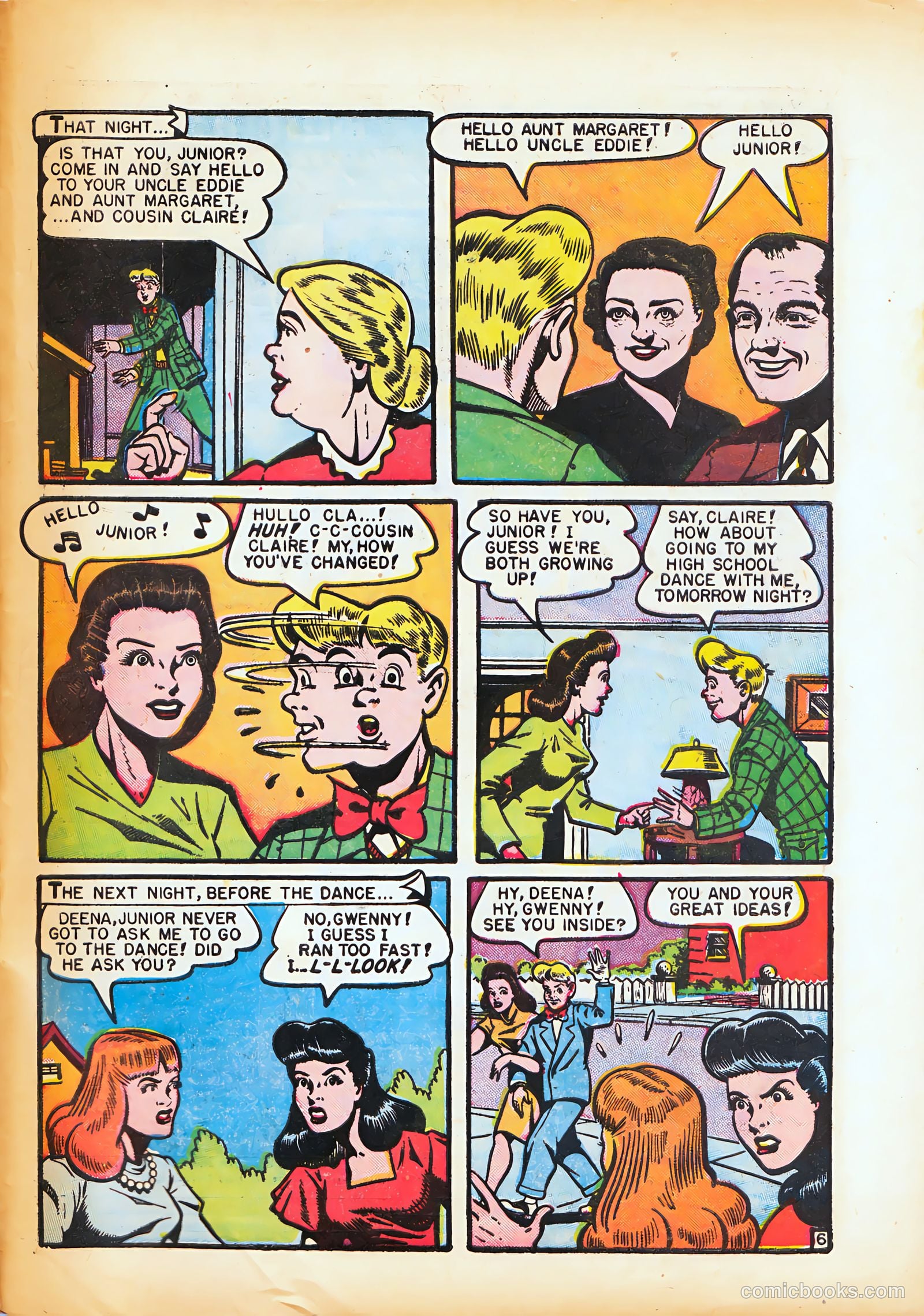 Junior [Junior Comics] #9 — page 33 of 36